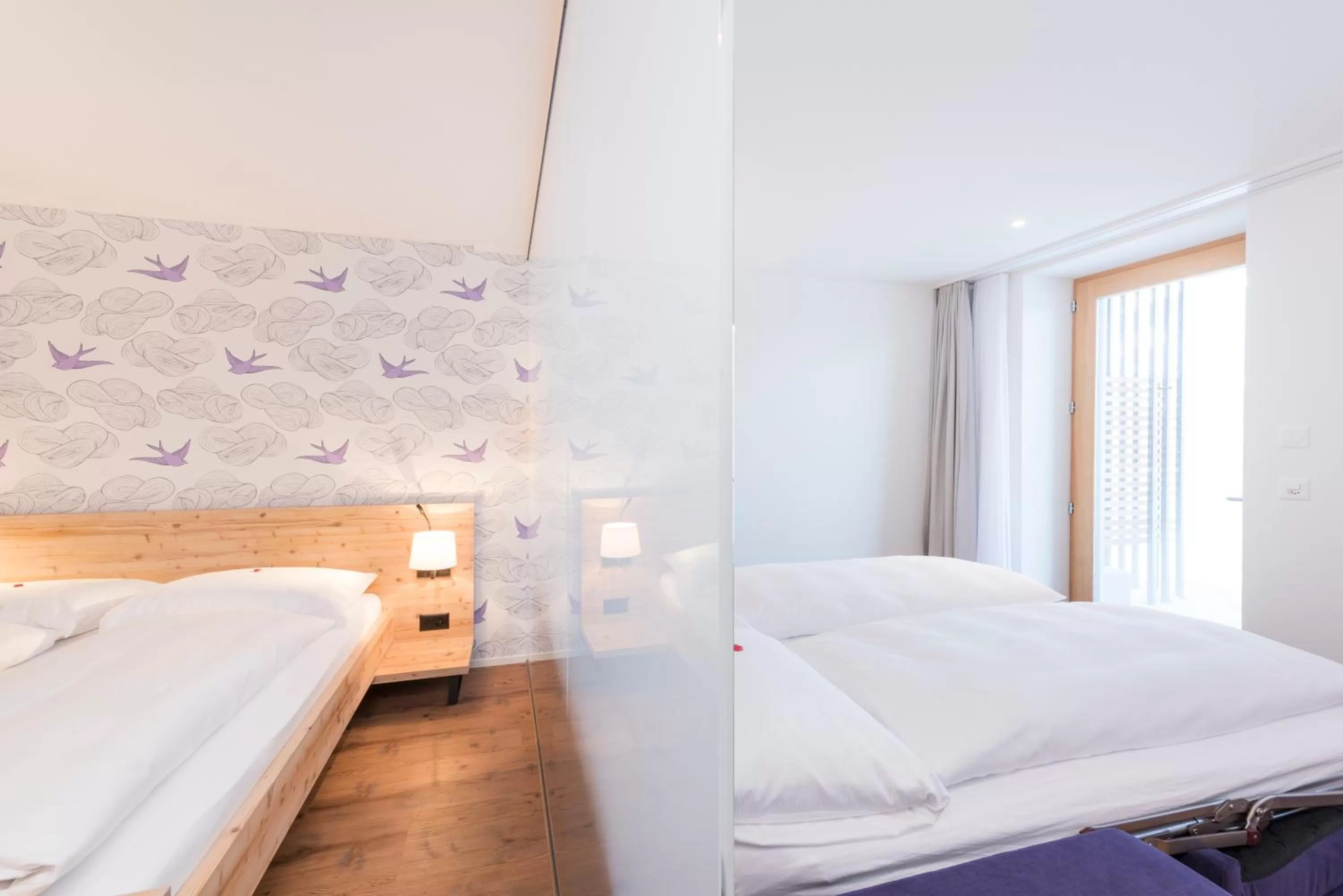 Photo of the whole room, Bed in Randolins Familienresort