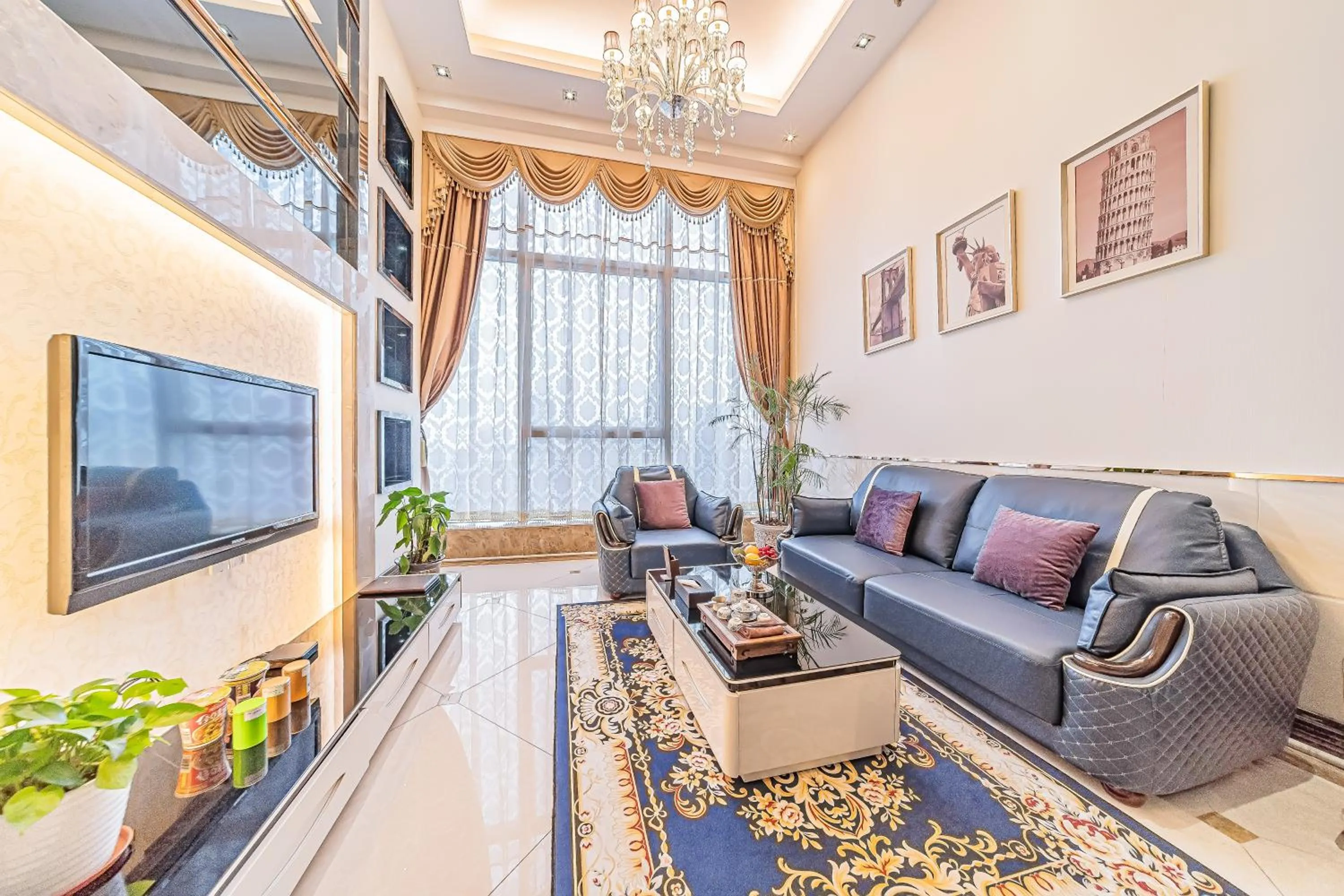 Living room in South & North International Apartment Beijing Road