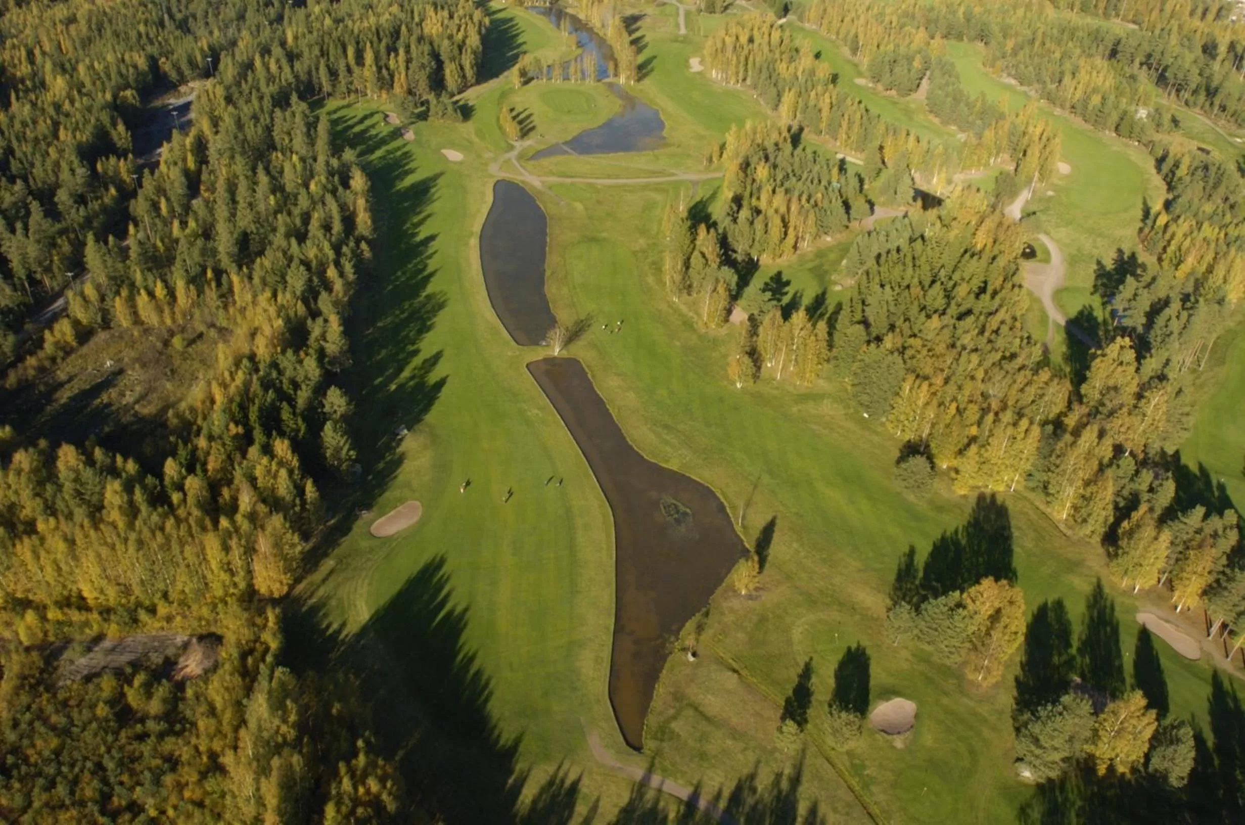 Golfcourse in Santalahti Resort Cottages & Villas