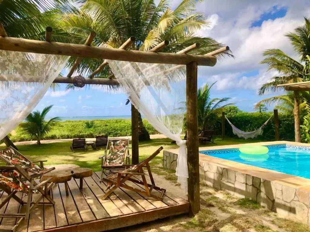 Patio in Pousada do Sonho