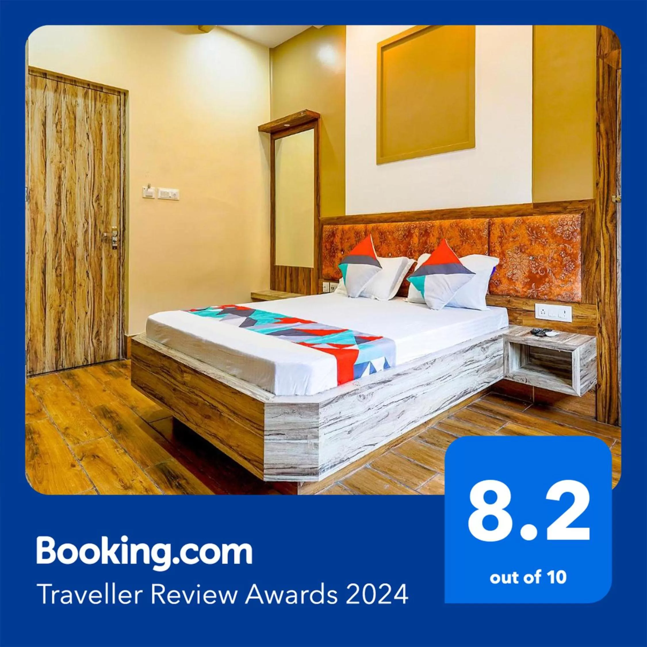 Bed in FabHotel Quest - Nr Quest Mall