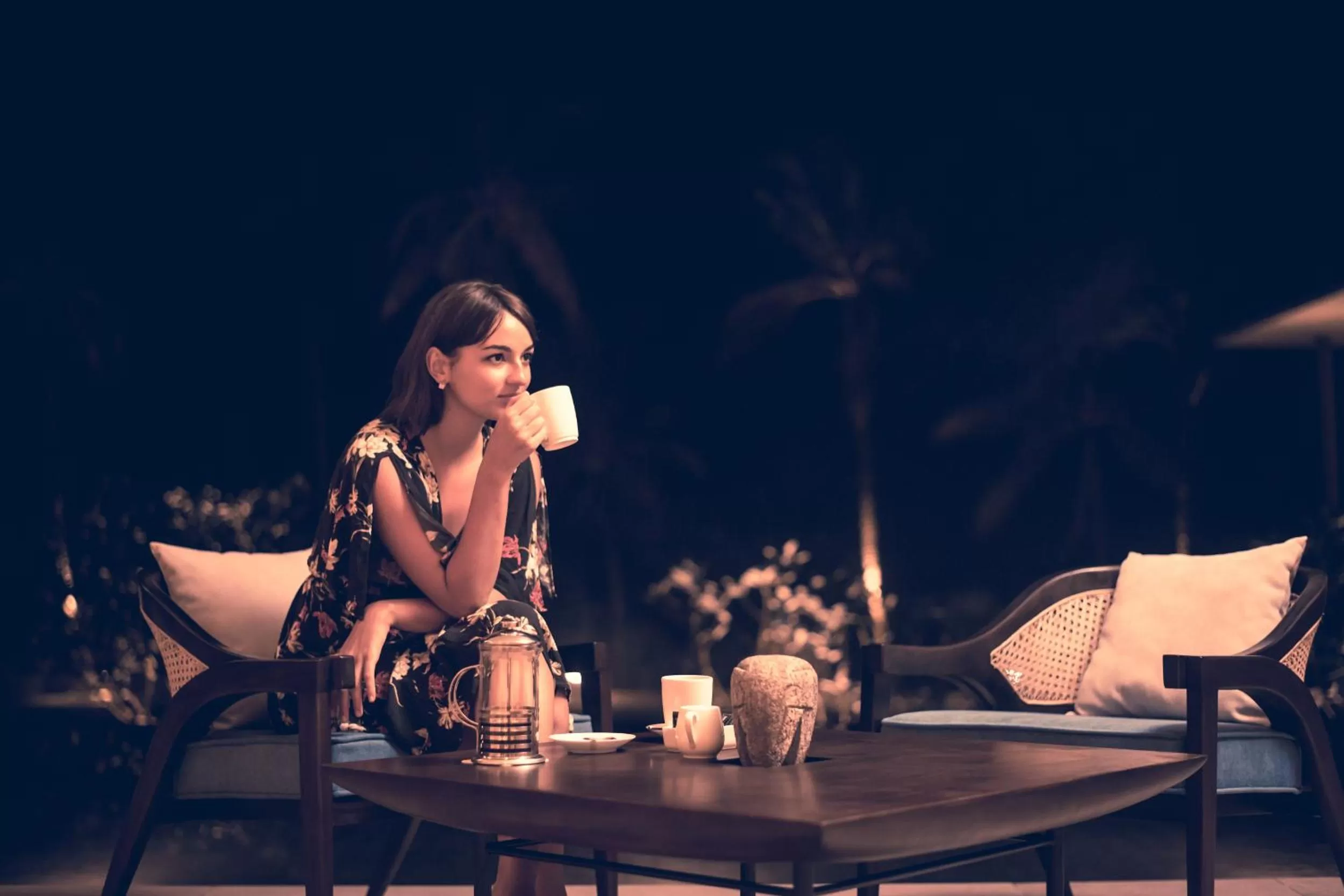 Patio in Le Grand Galle