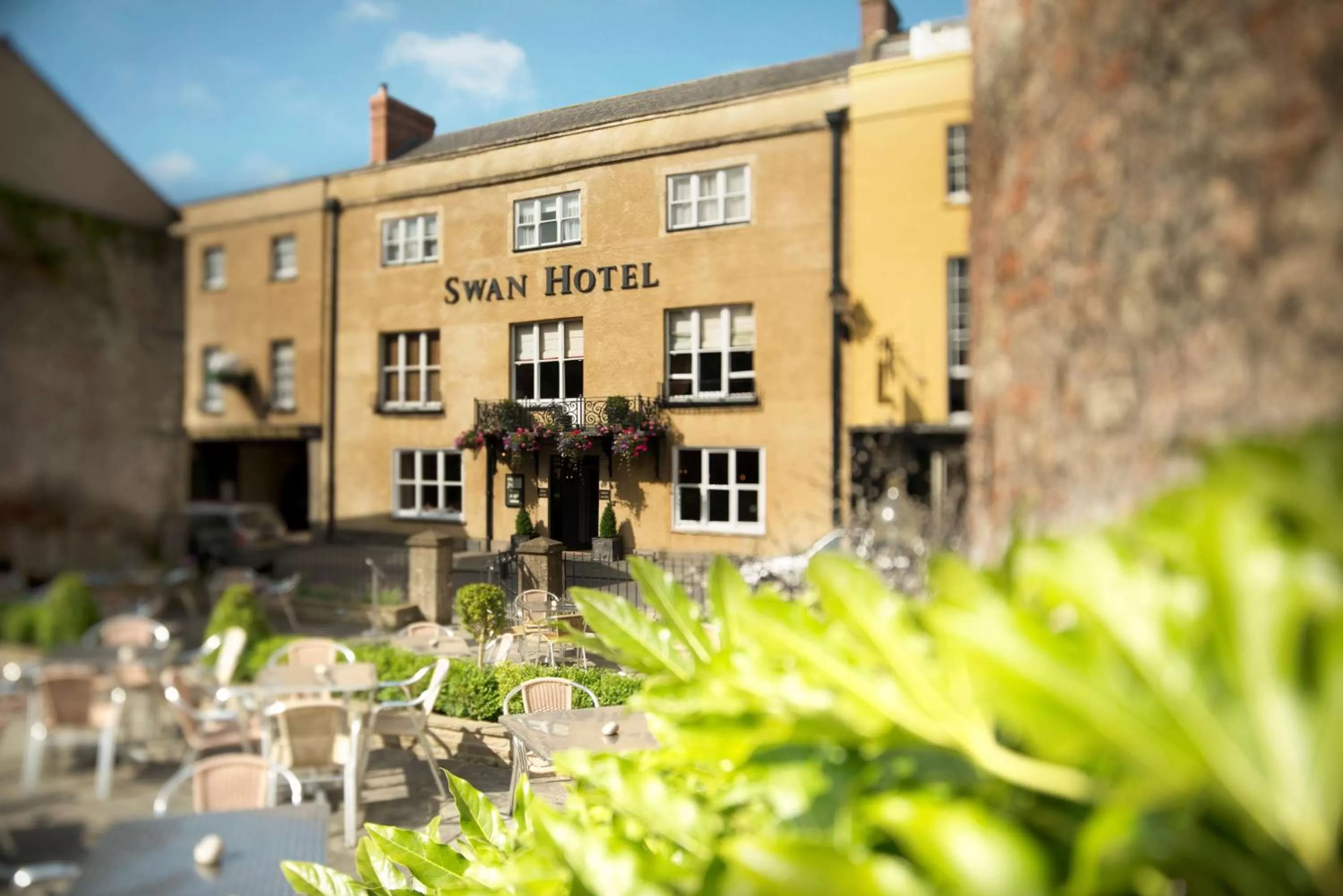 Property building in The Swan Hotel, Wells, Somerset - The Coaching Inn Group