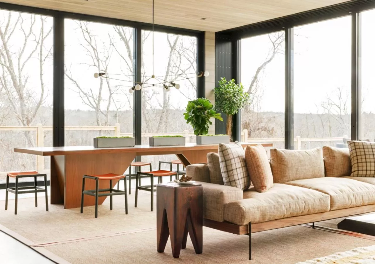 Lounge or bar in AutoCamp Cape Cod