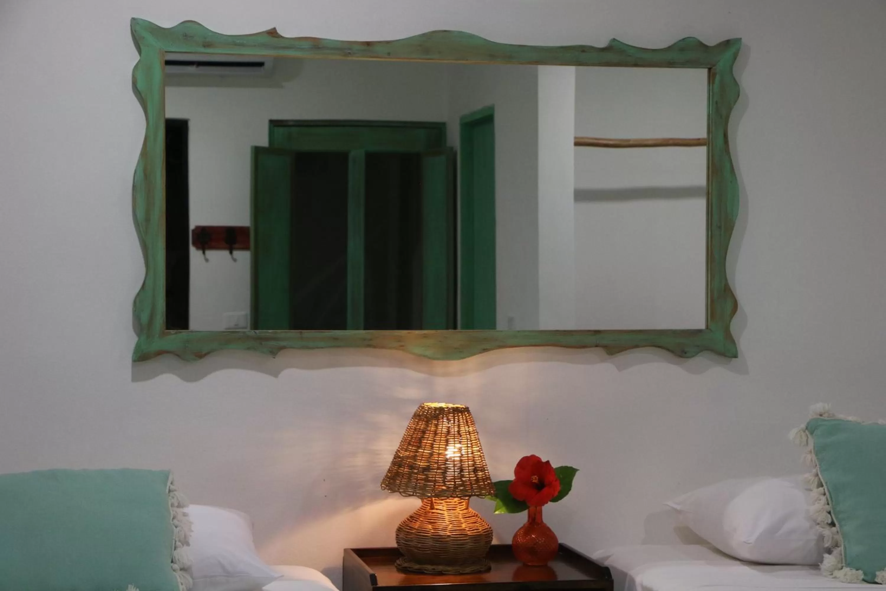 Photo of the whole room, Bed in Punta Piedra Beach Posada