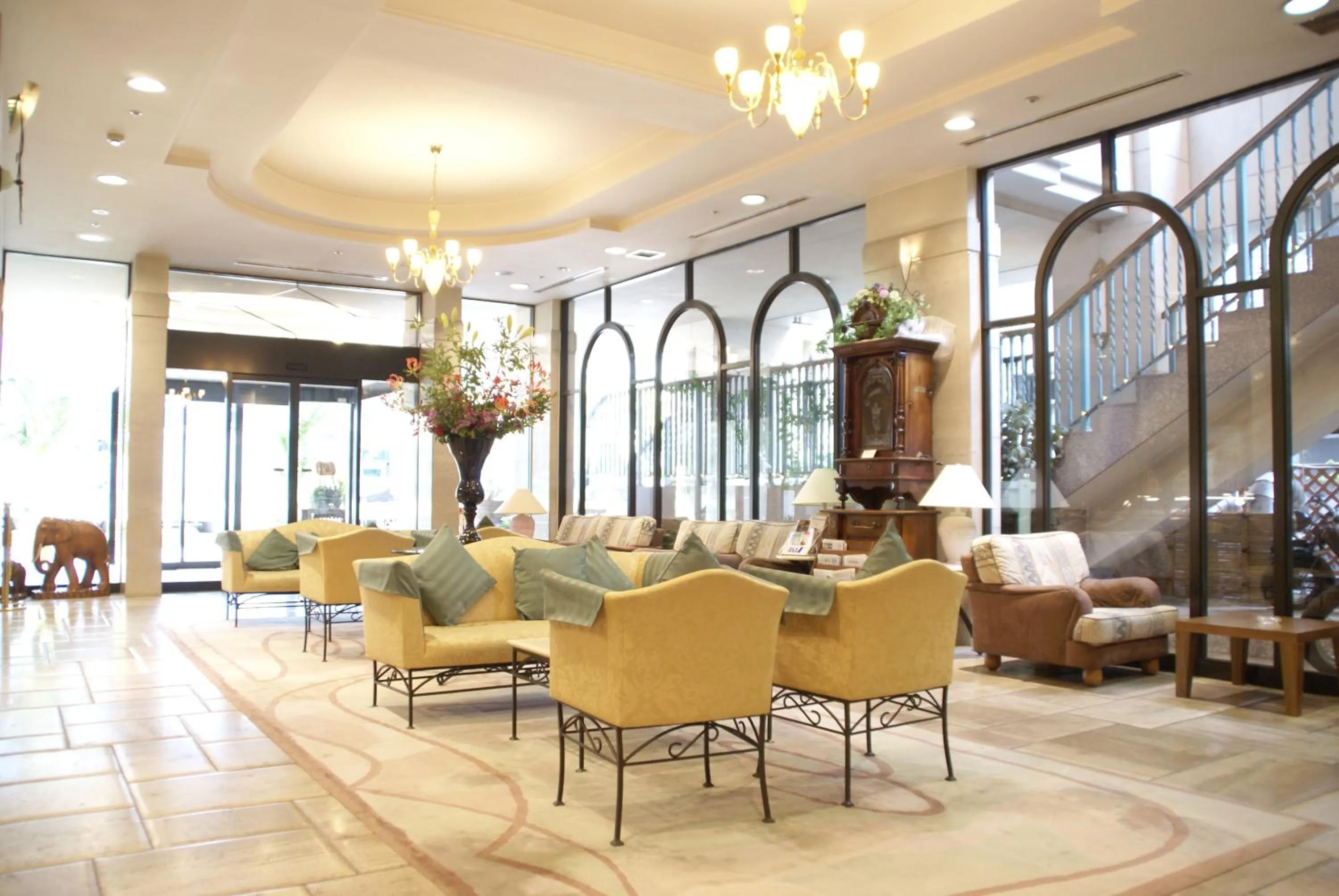 Lobby or reception in Hotel Rose Garden Shinjuku