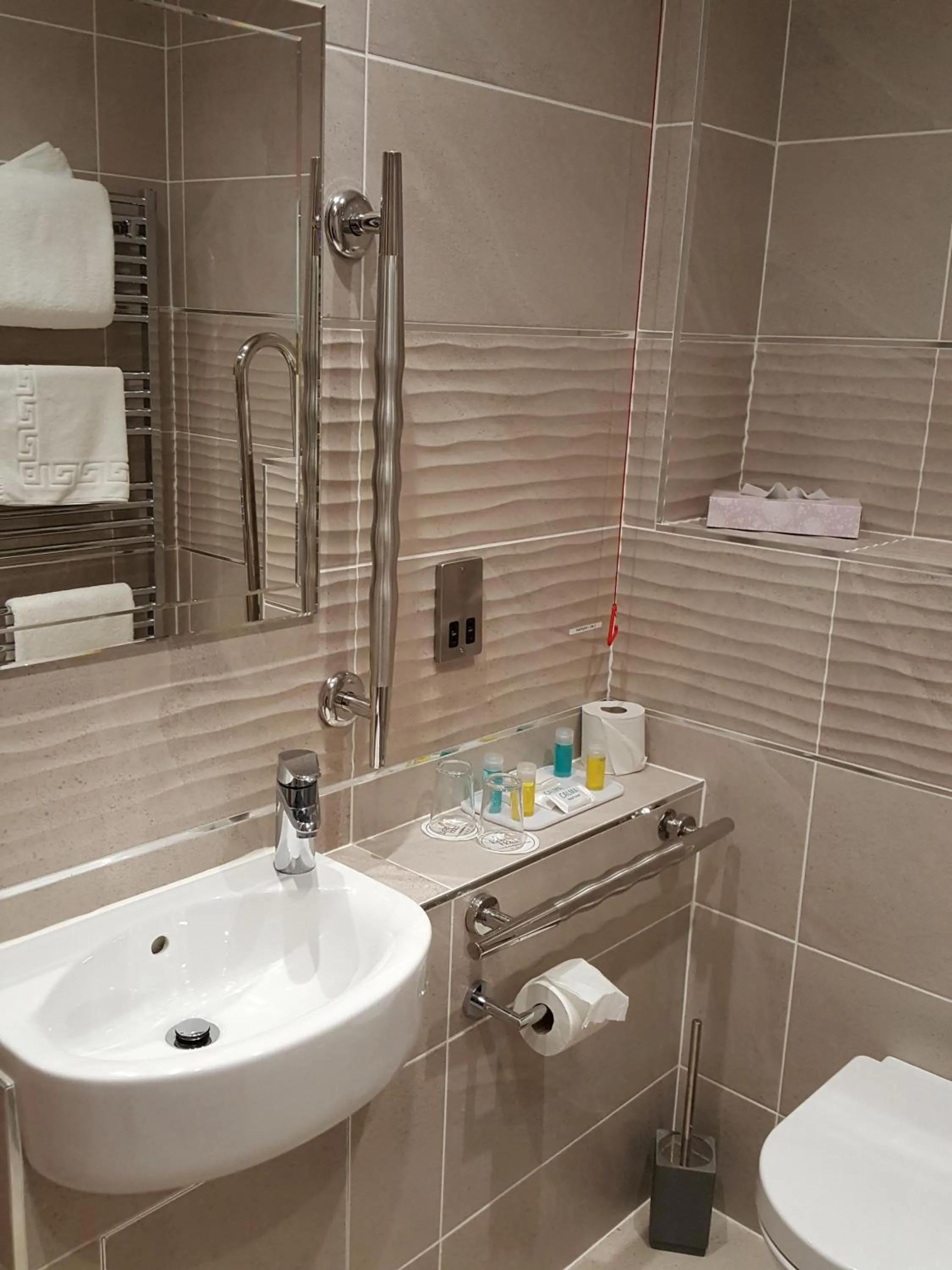 Bathroom in The Lodge Hotel