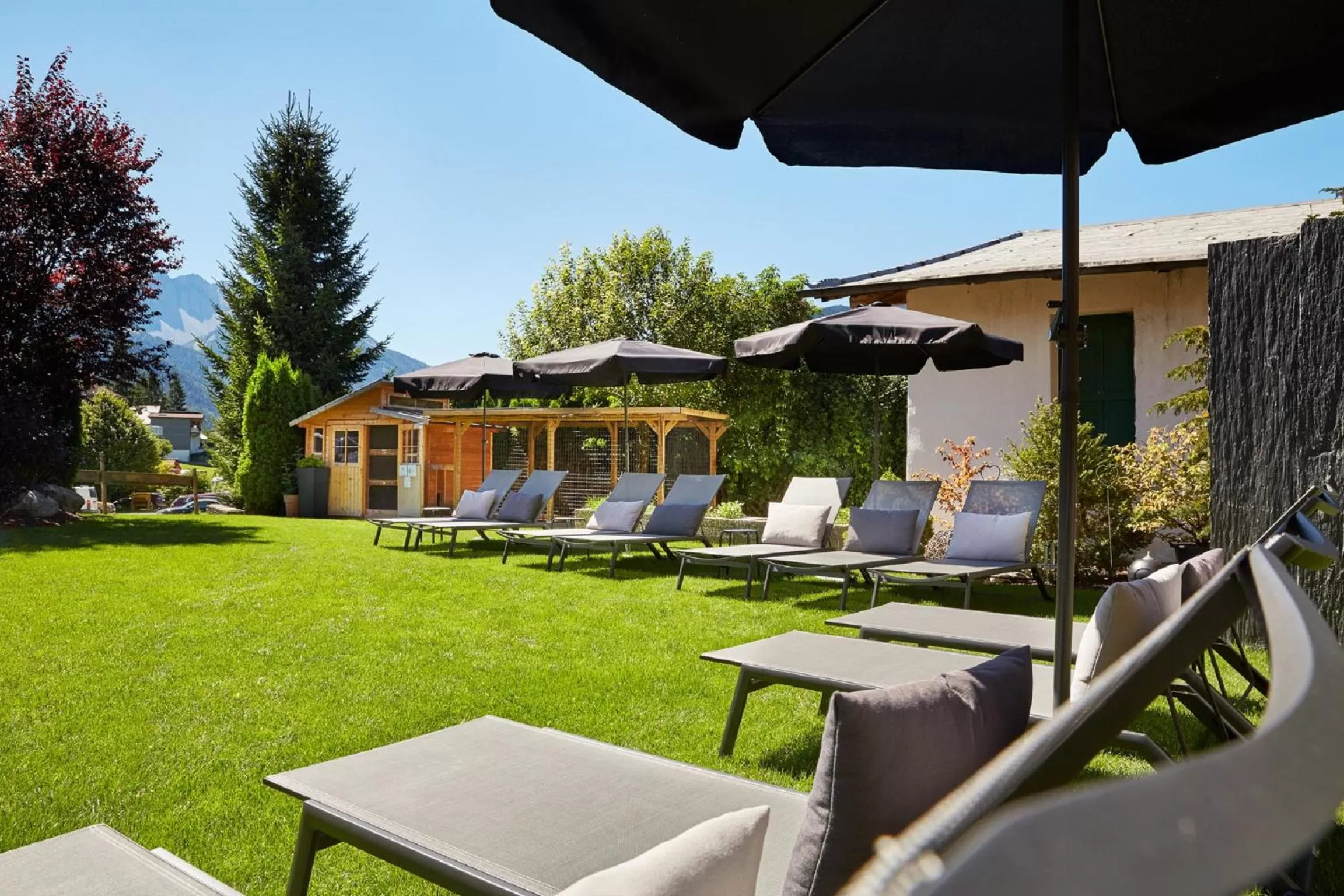 Garden in der grüne Baum Mountain Boutique Hotel