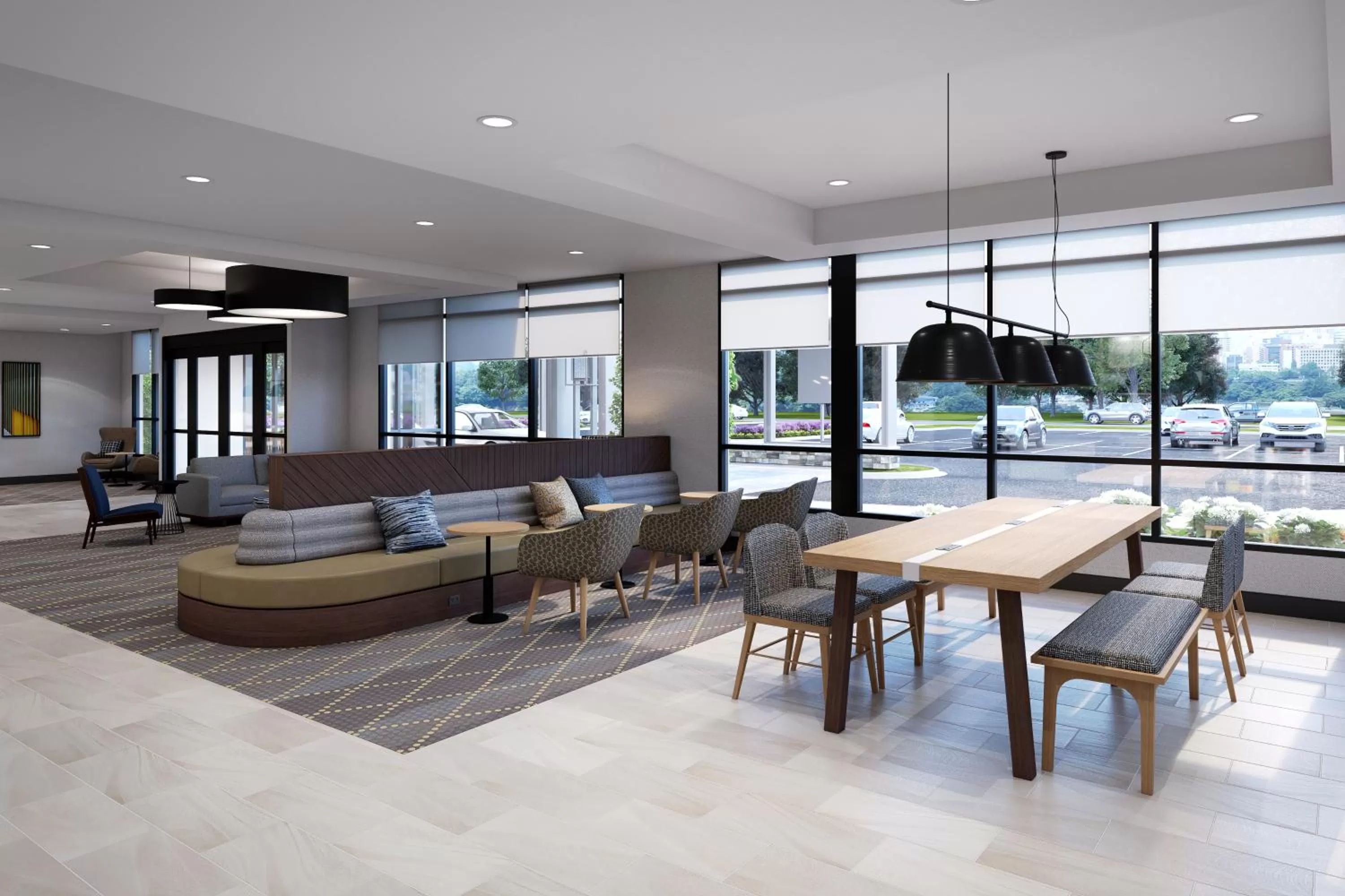 Lobby or reception in Holiday Inn - Chicago - Tinley Park by IHG