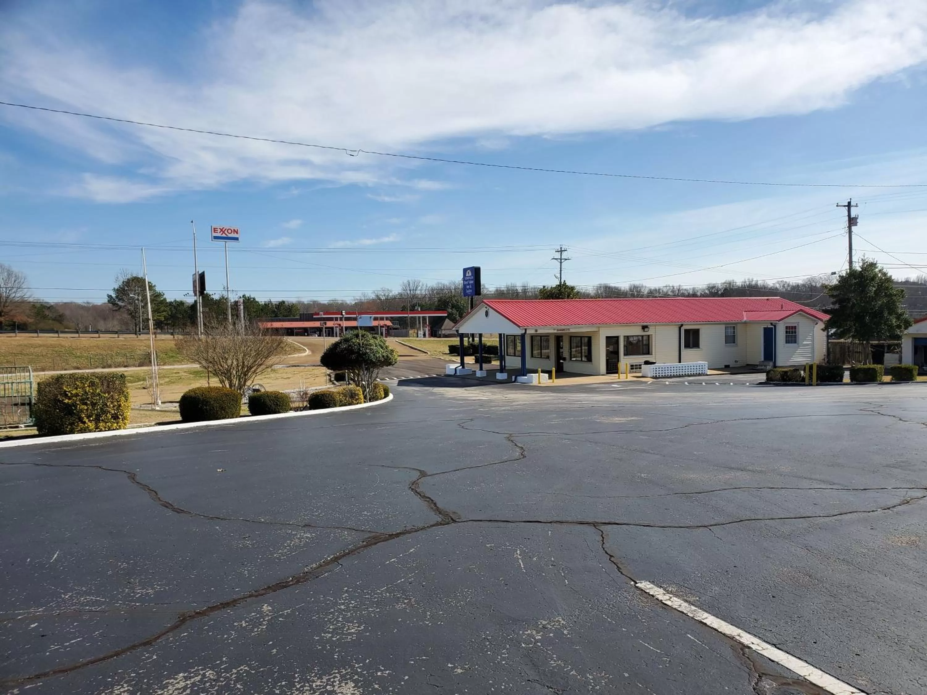 Property building in Americas Best Value Inn Wildersville