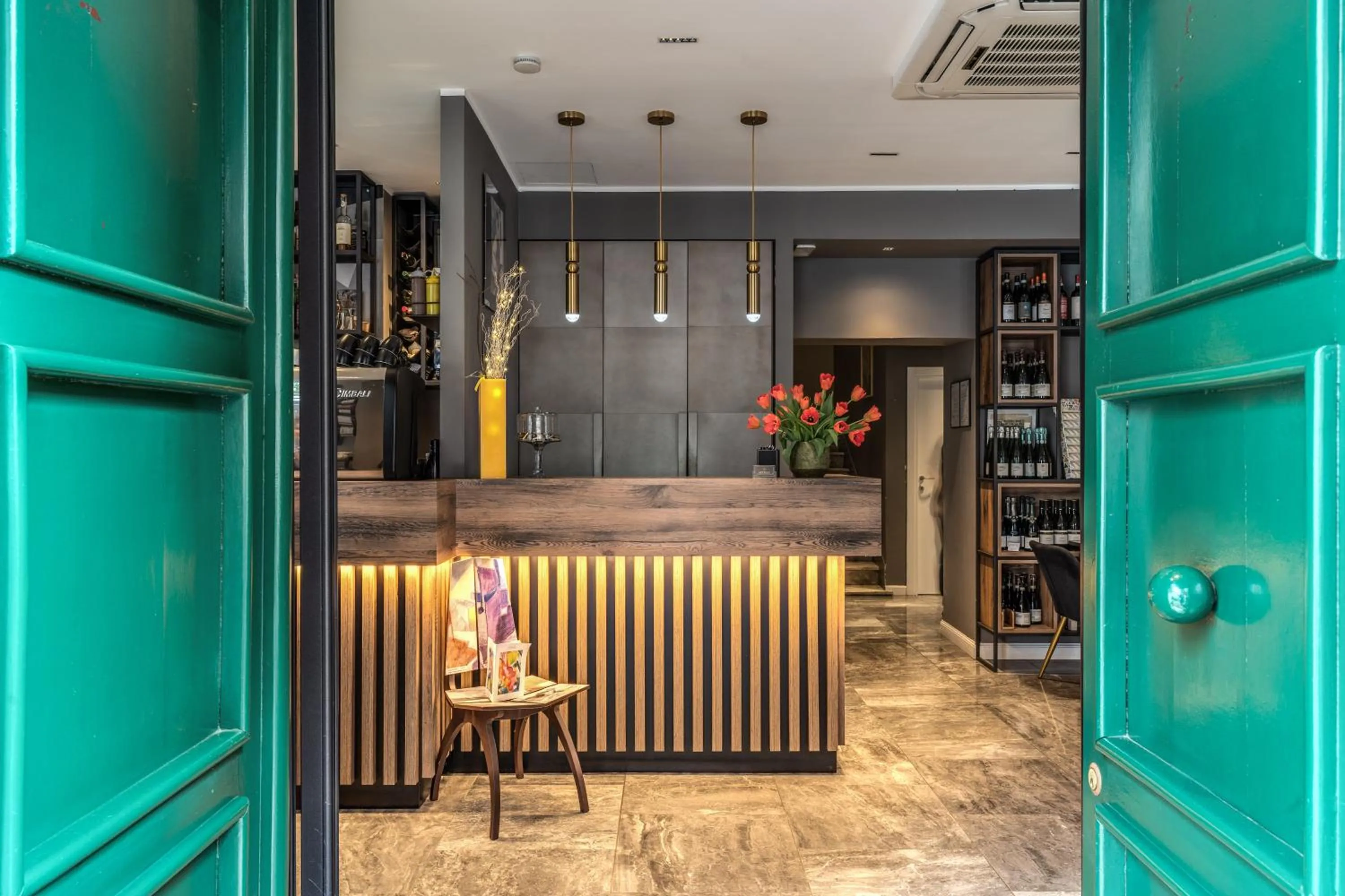 Facade/entrance in Apollo Boutique Hotel