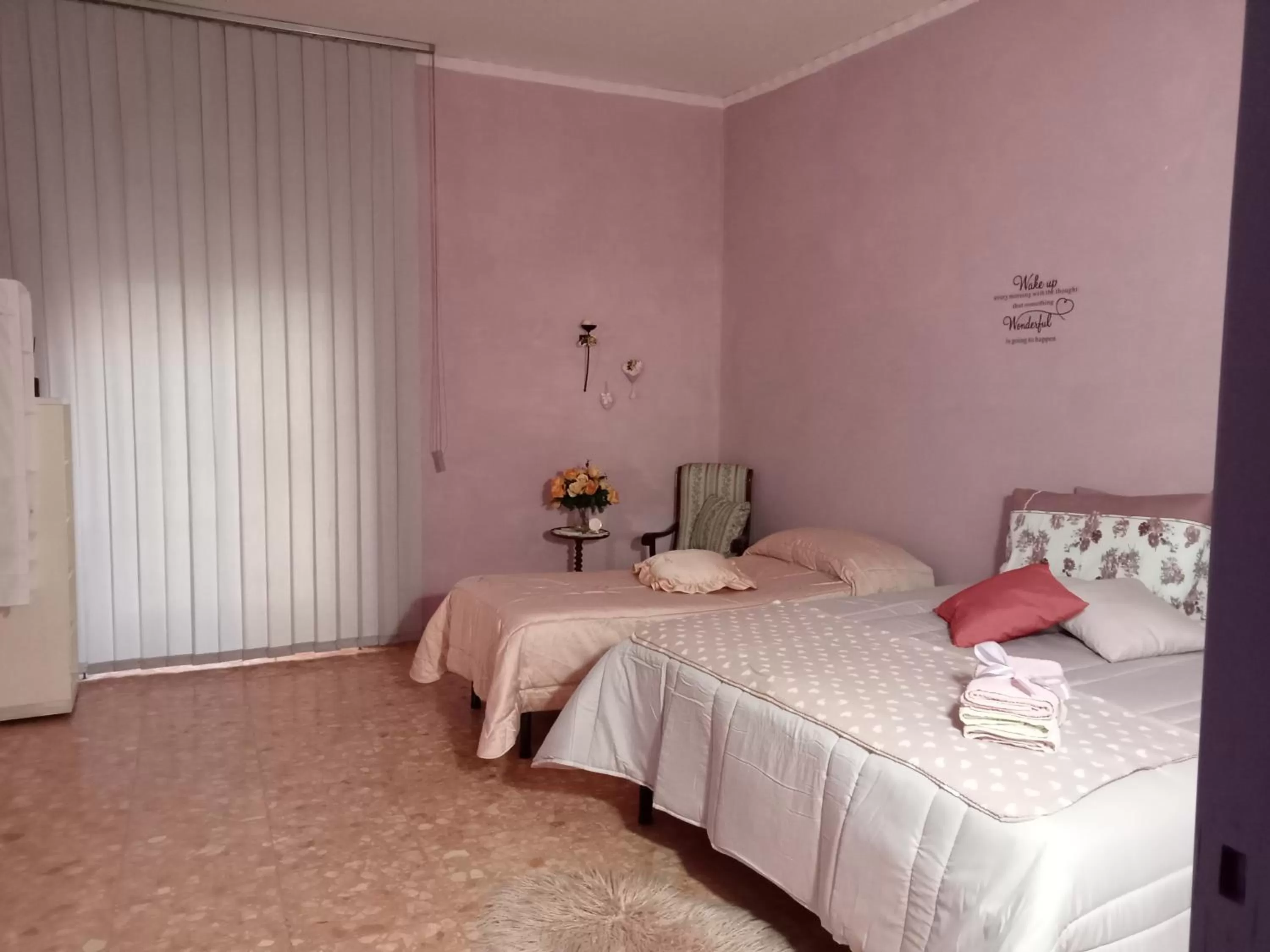 Bed in La Terrazza di Monica & Teresa