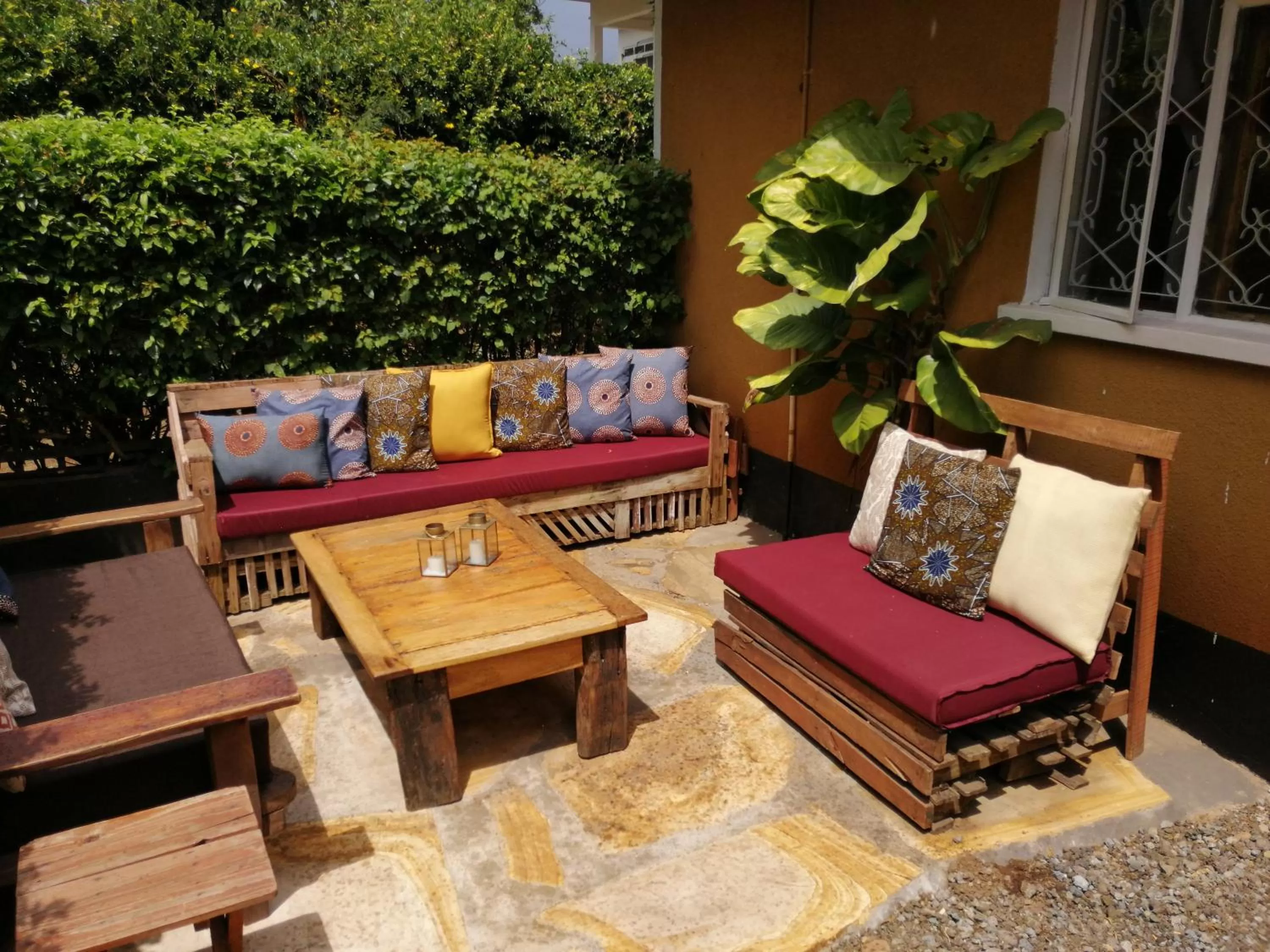 Seating Area in Utamaduni House B&B