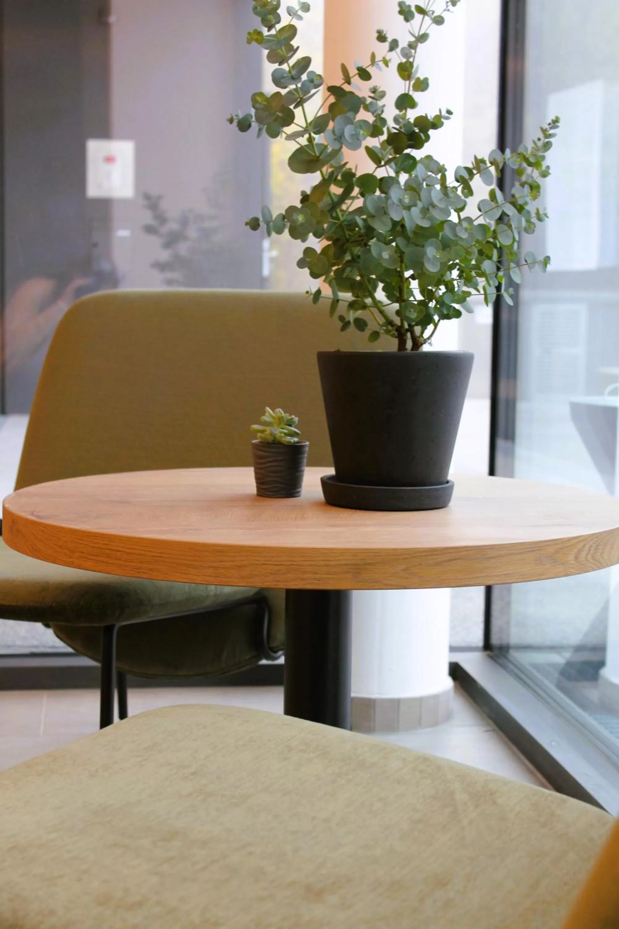 Lobby or reception in BEE GREEN Linz Self-Check-in-Hotel