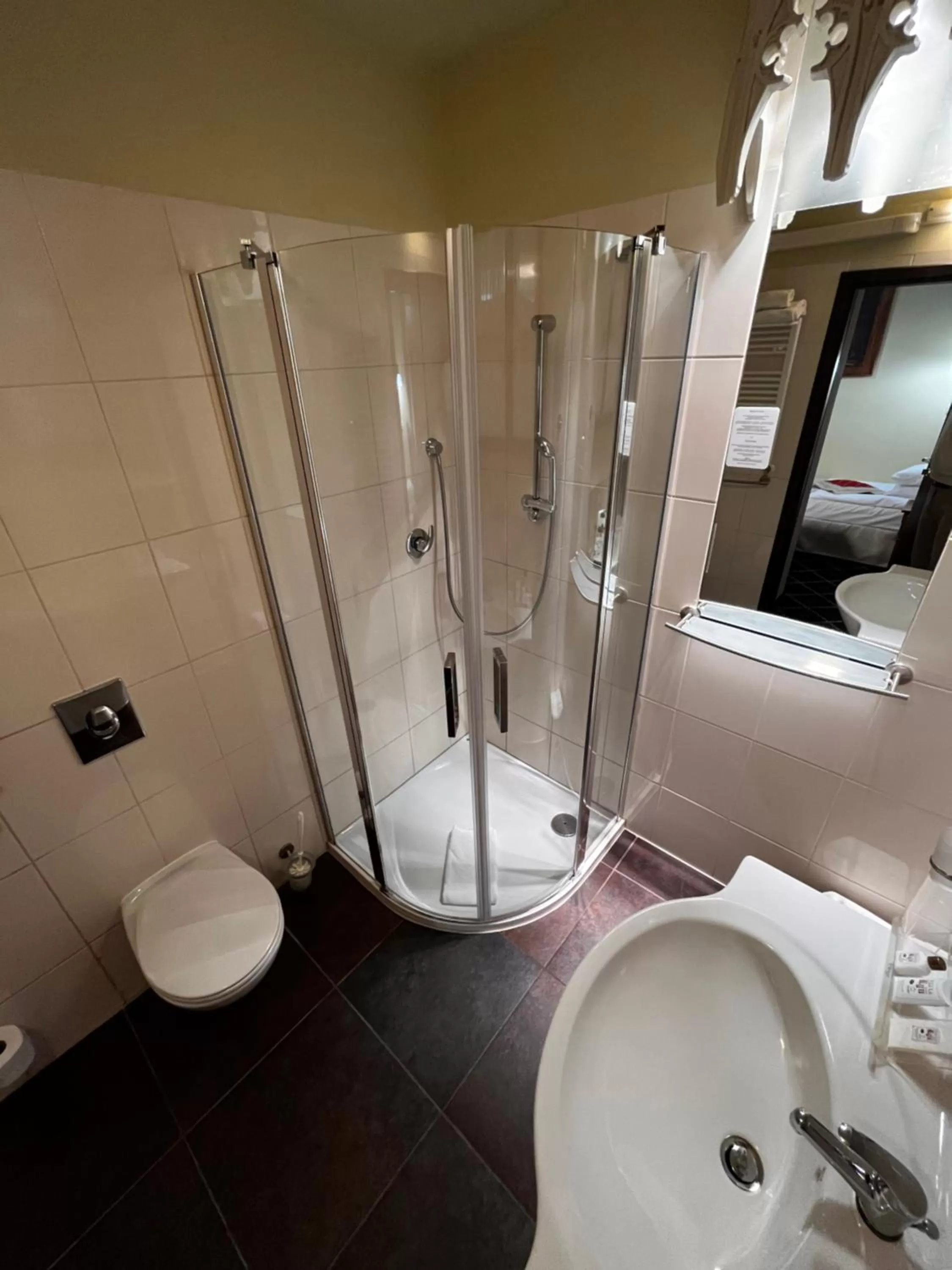 Bathroom in Hotel Zamek Ryn