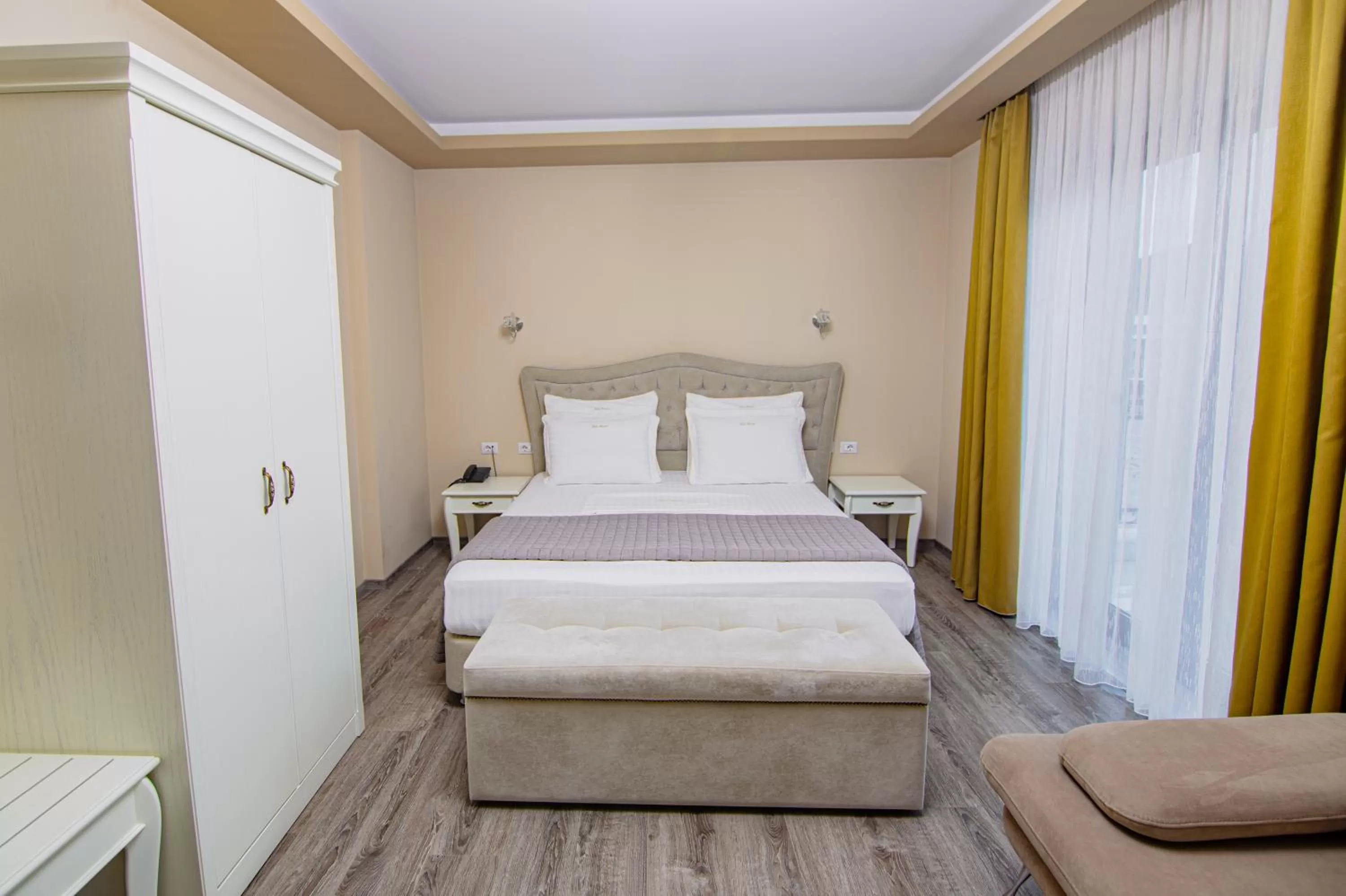 Bed in Christi's Hotel Borova