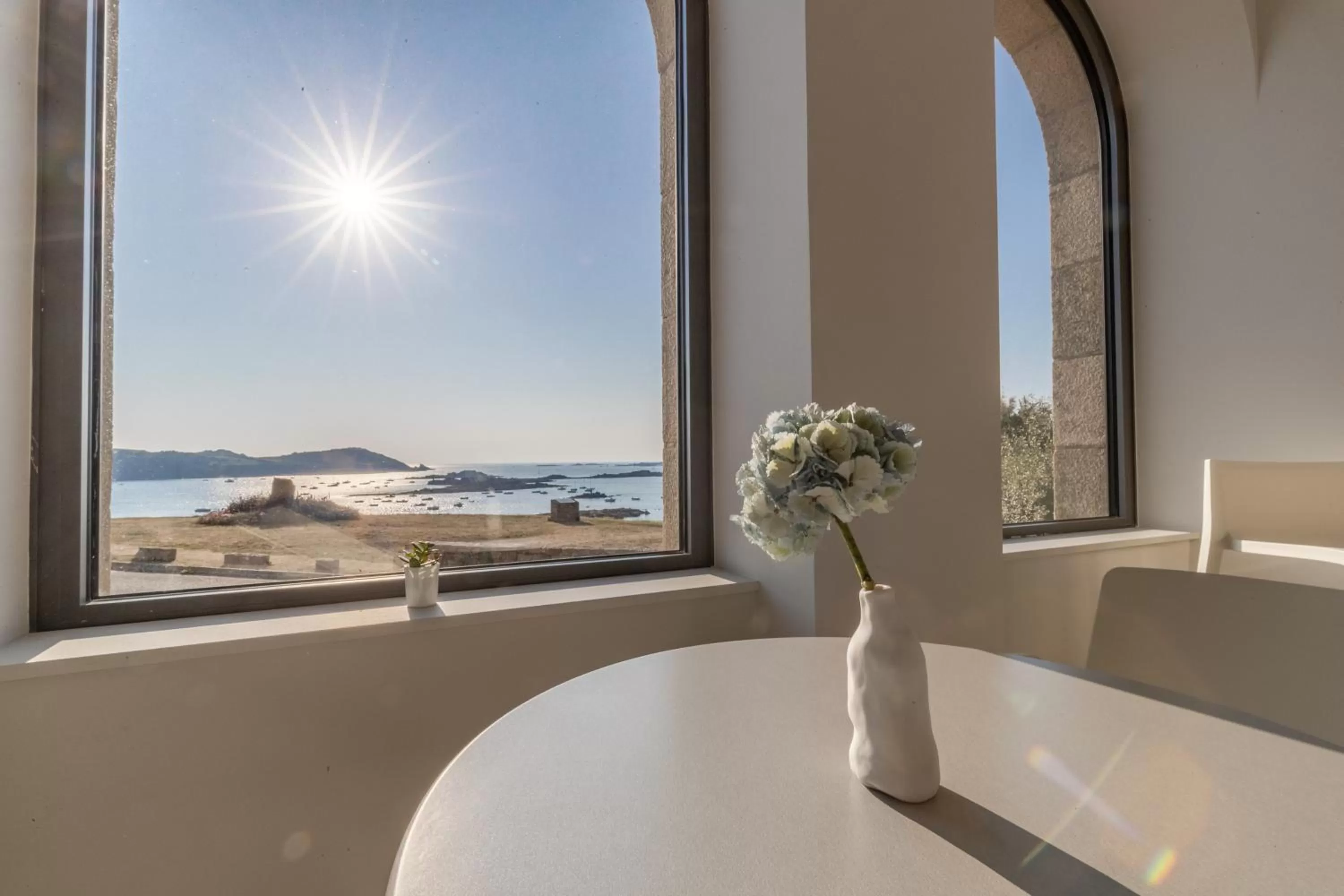 Sea view in Pavillon de la plage