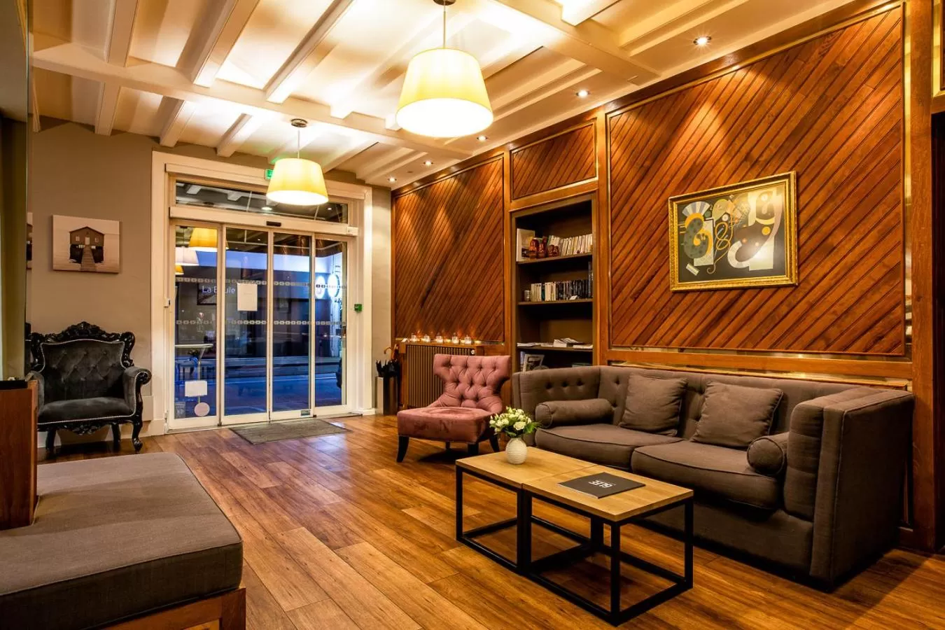 Lobby or reception in Hotel Des Dunes