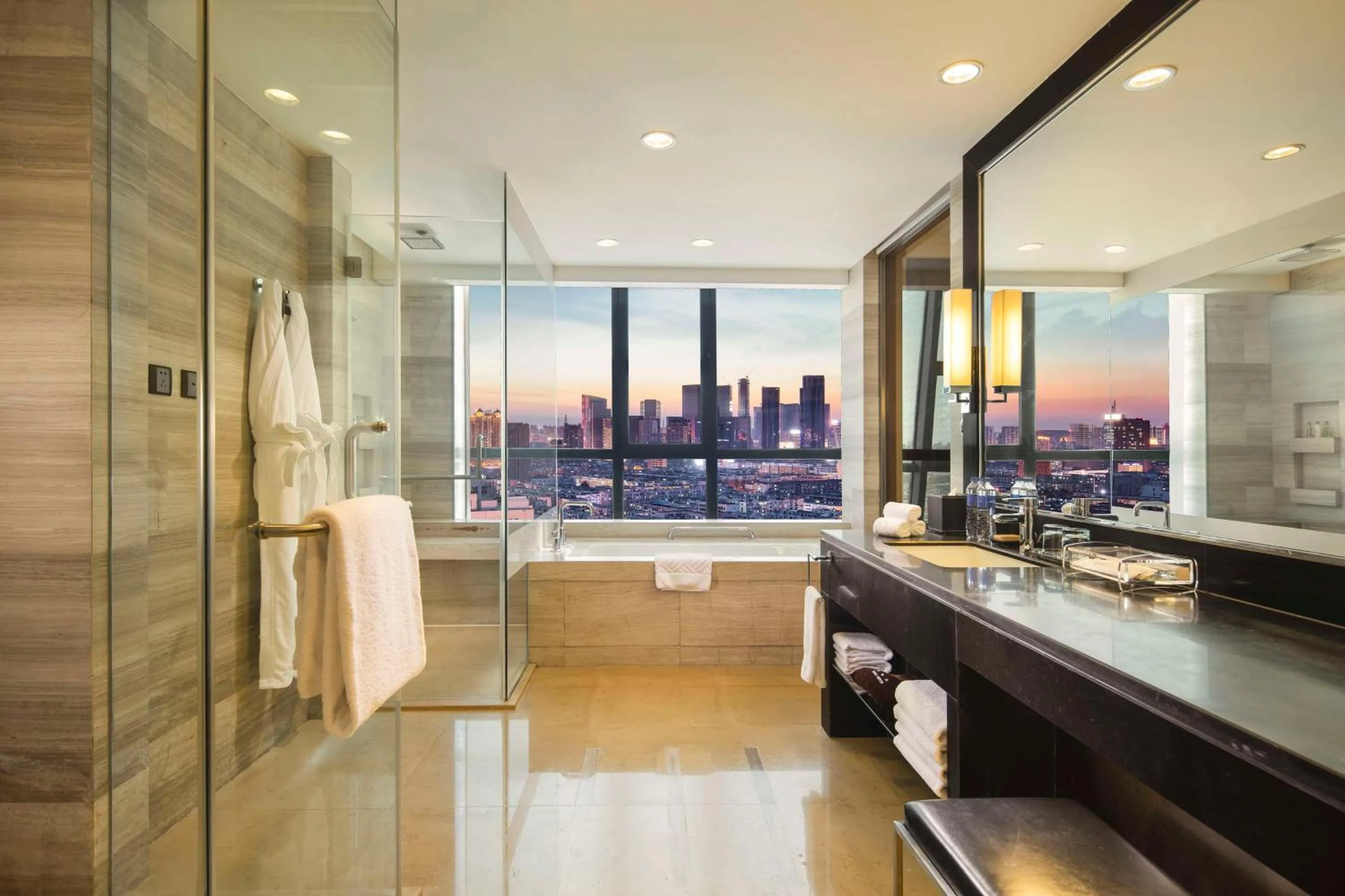 Bathroom in DoubleTree by Hilton Shenyang