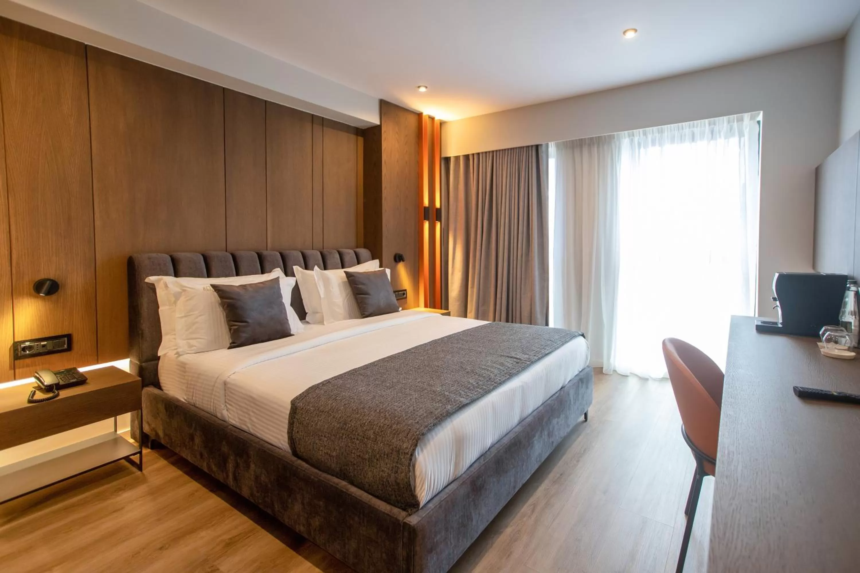 Bed in Hotel Elisa Tirana, Affiliated by Meliá