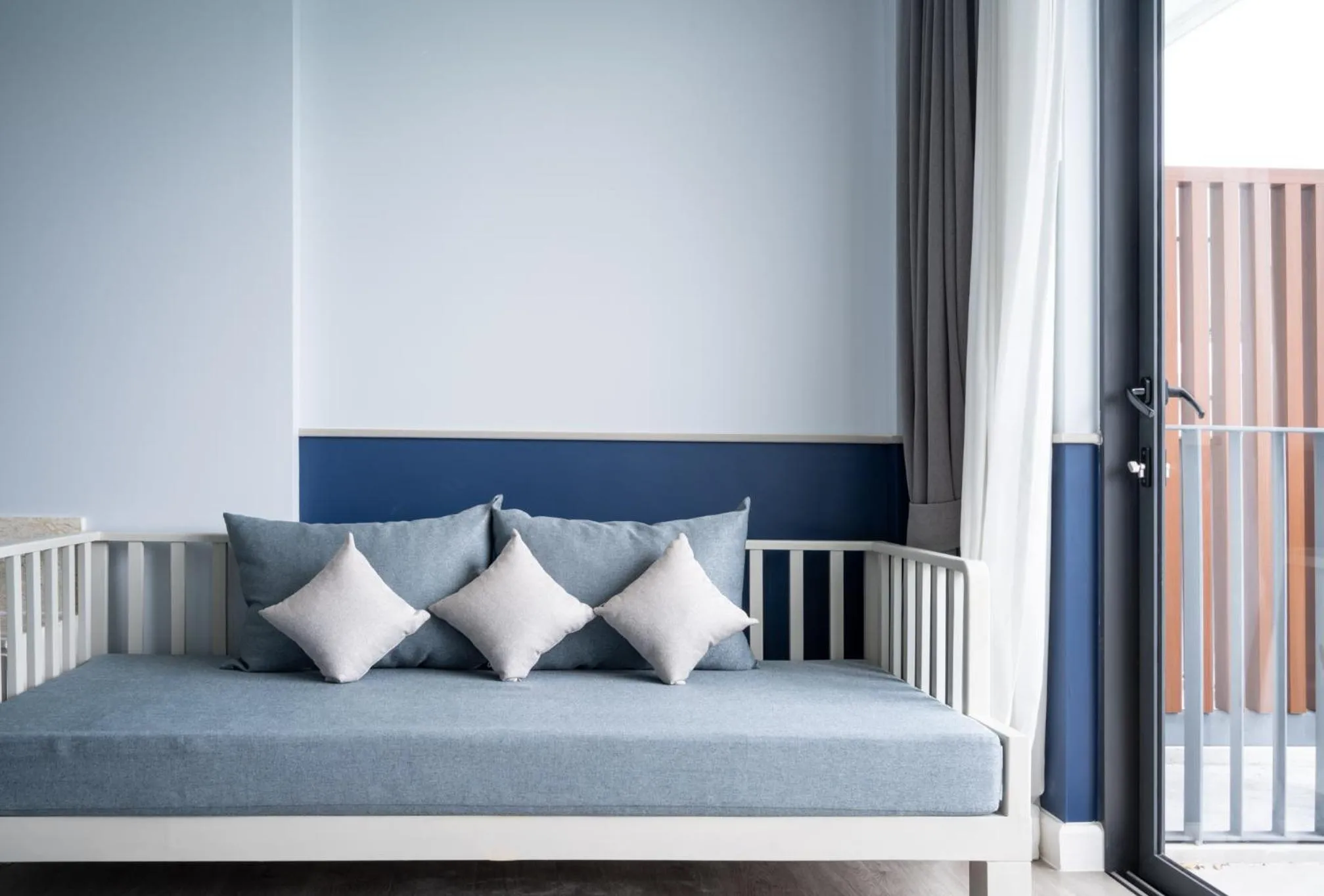 Seating area, Bed in Seabed Grand Hotel Phuket - SHA Extra Plus