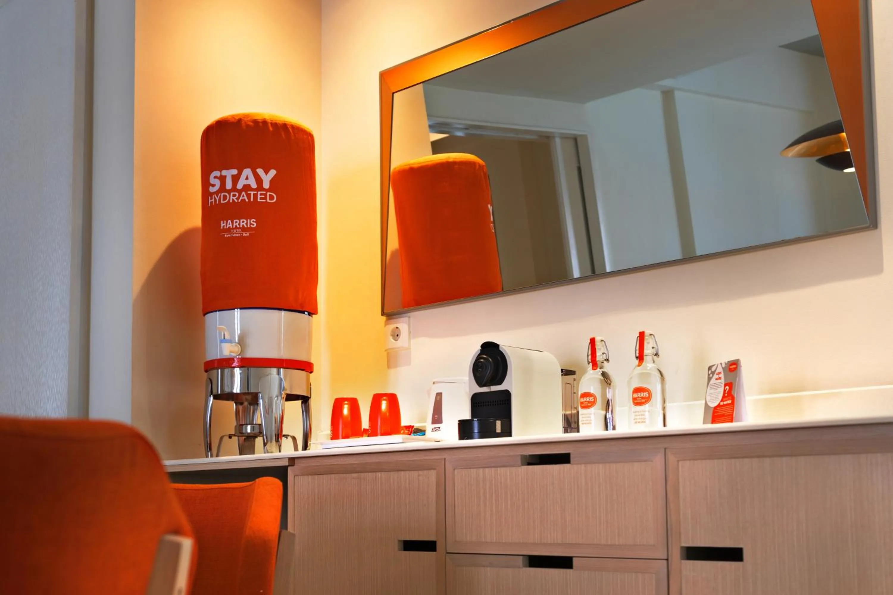 Coffee/tea facilities in HARRIS Hotel Kuta Tuban Bali