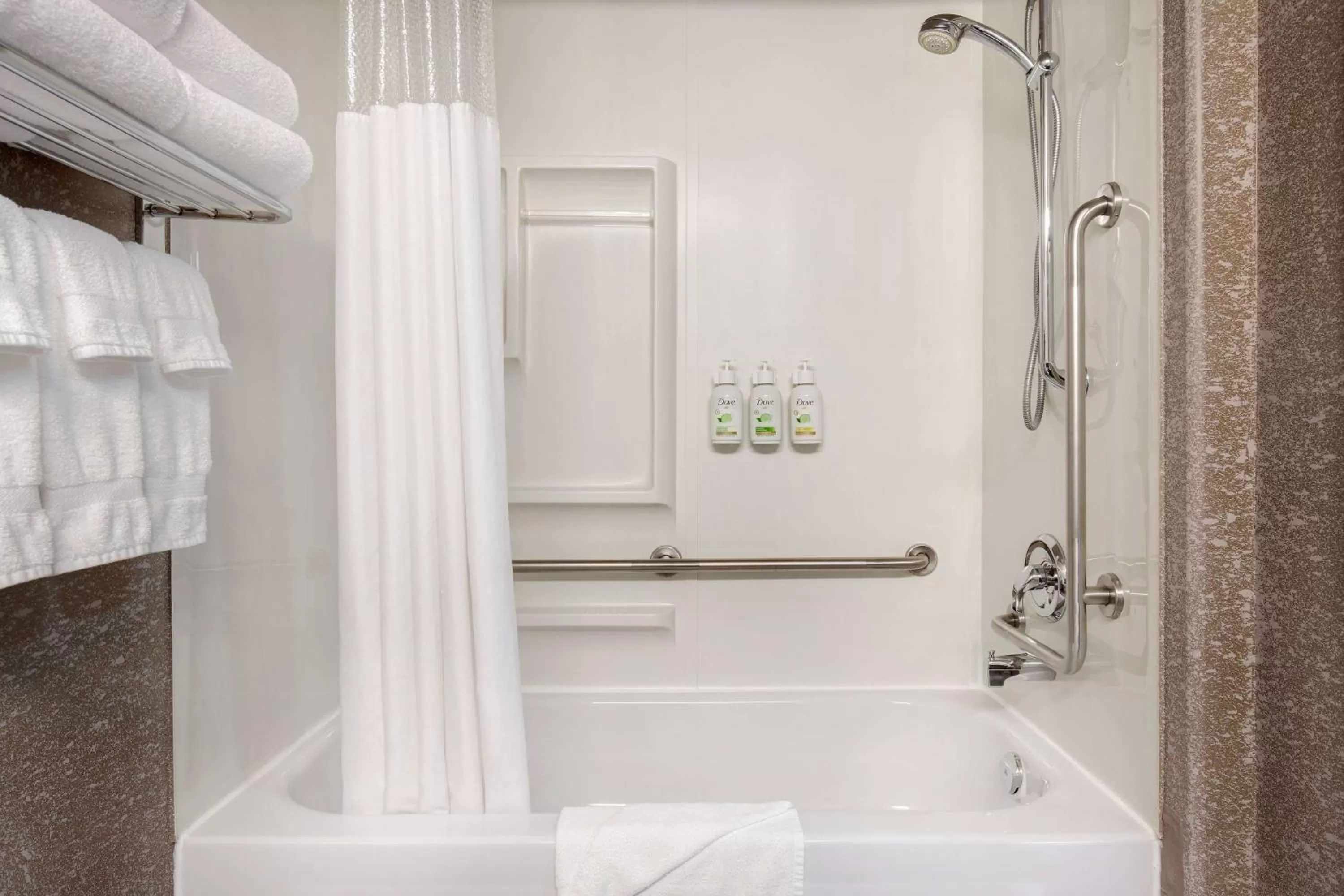 Bathroom in Days Inn by Wyndham Medicine Hat