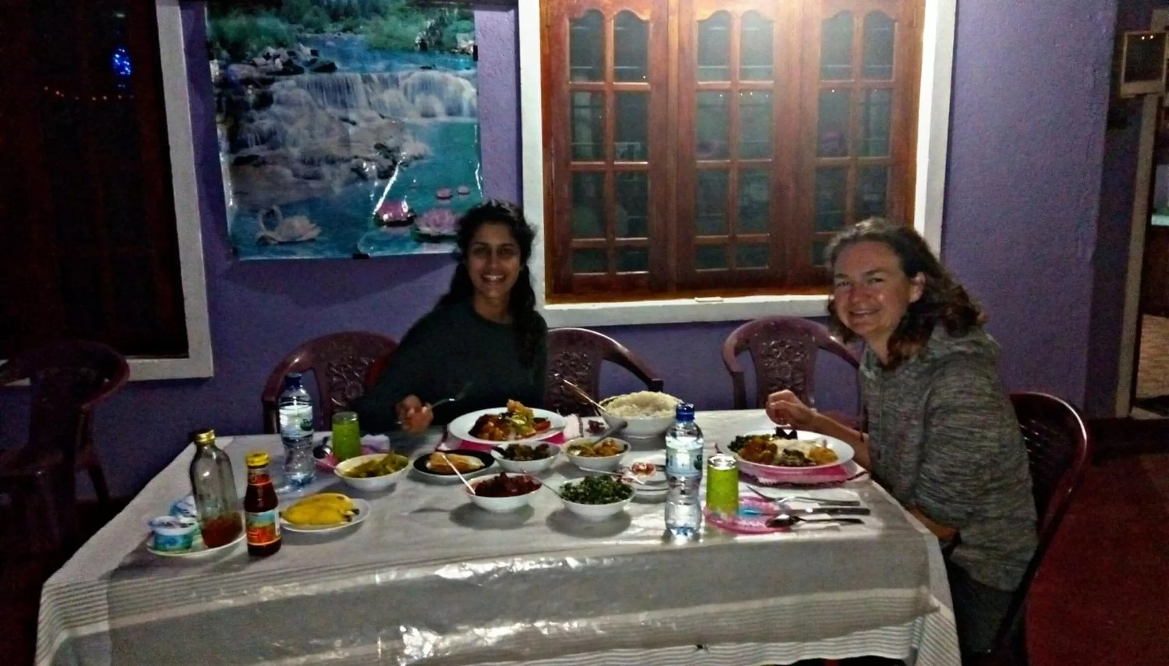 Dining area in Cozy Homestay Waterfall Road Ella