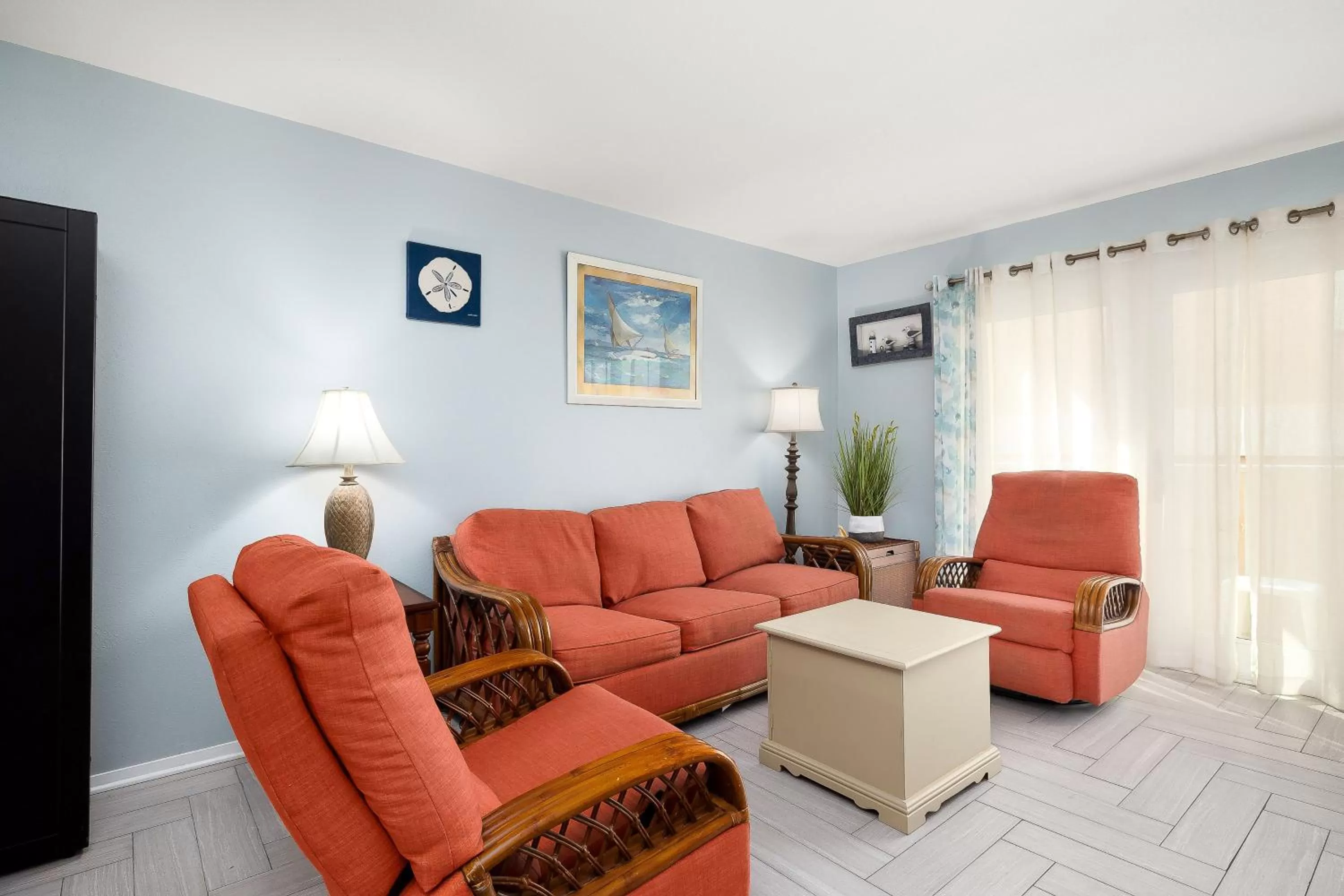 Seating Area in La Internacional Condominiums #210