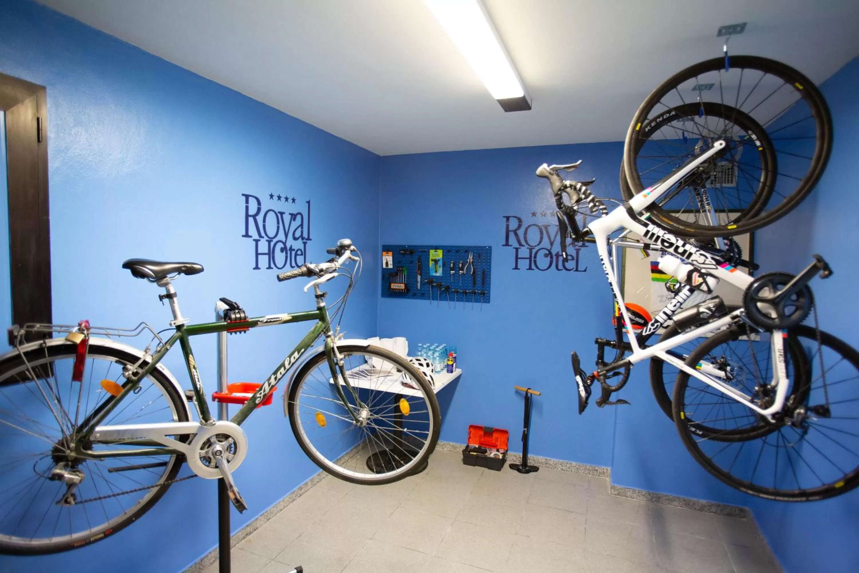 Cycling in Hotel Royal