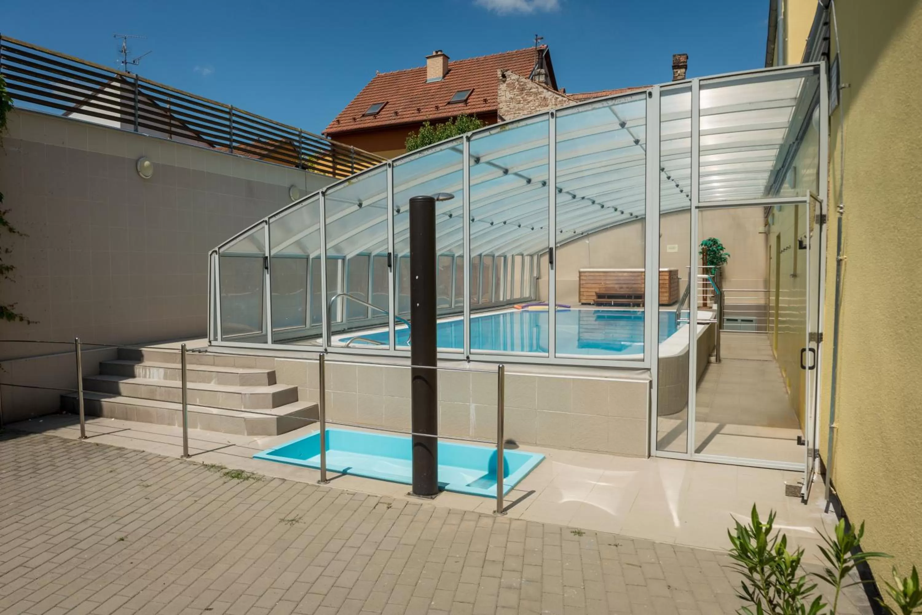 Swimming pool in Relax Hotel Stork