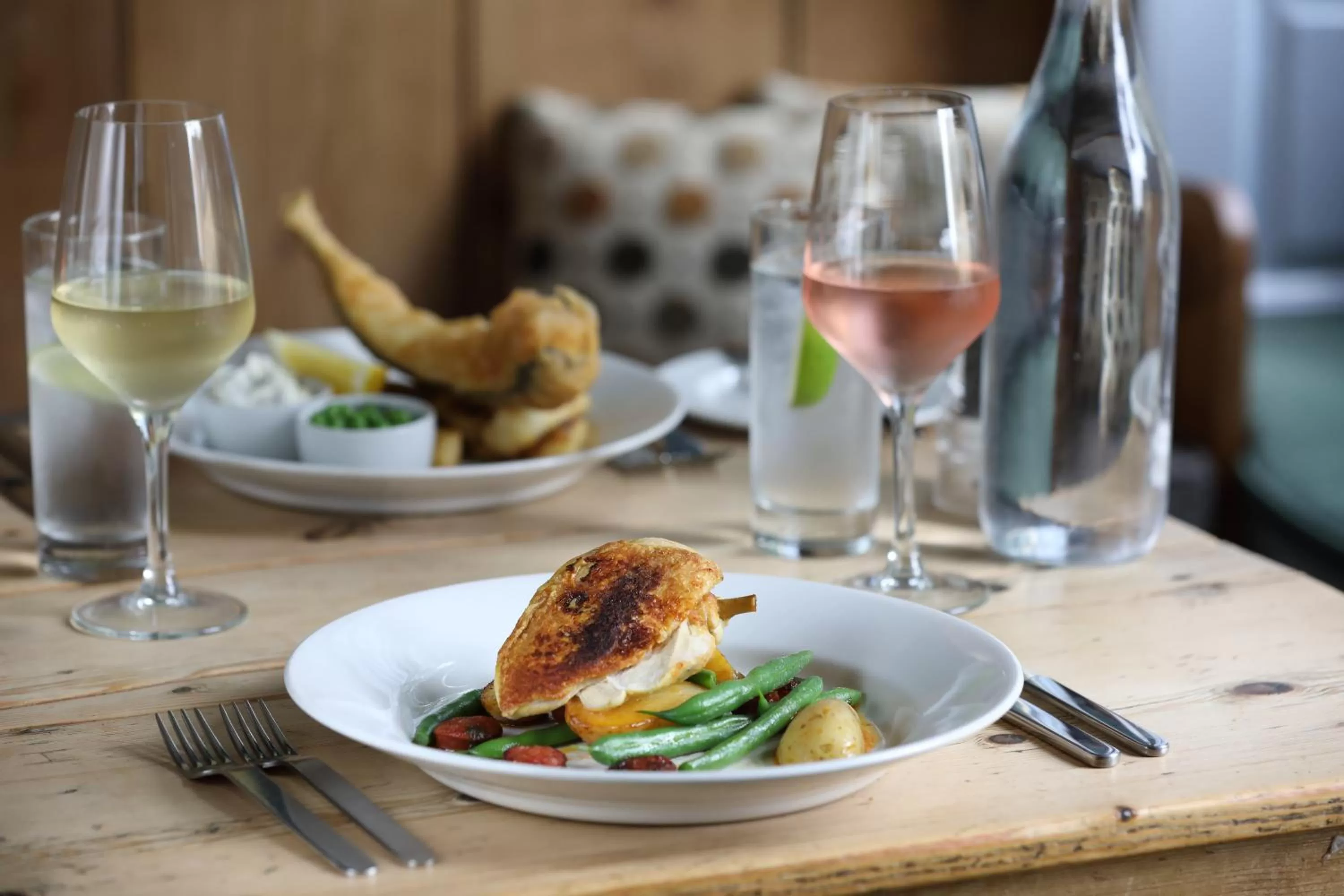 Food close-up, Lunch and Dinner in Horse and Groom