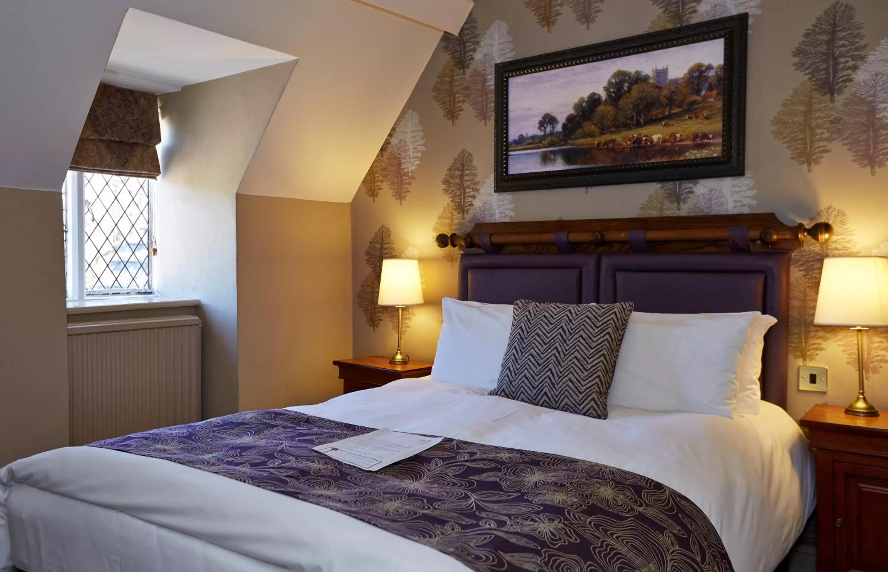 Bed in Rothley Court Hotel by Greene King Inns