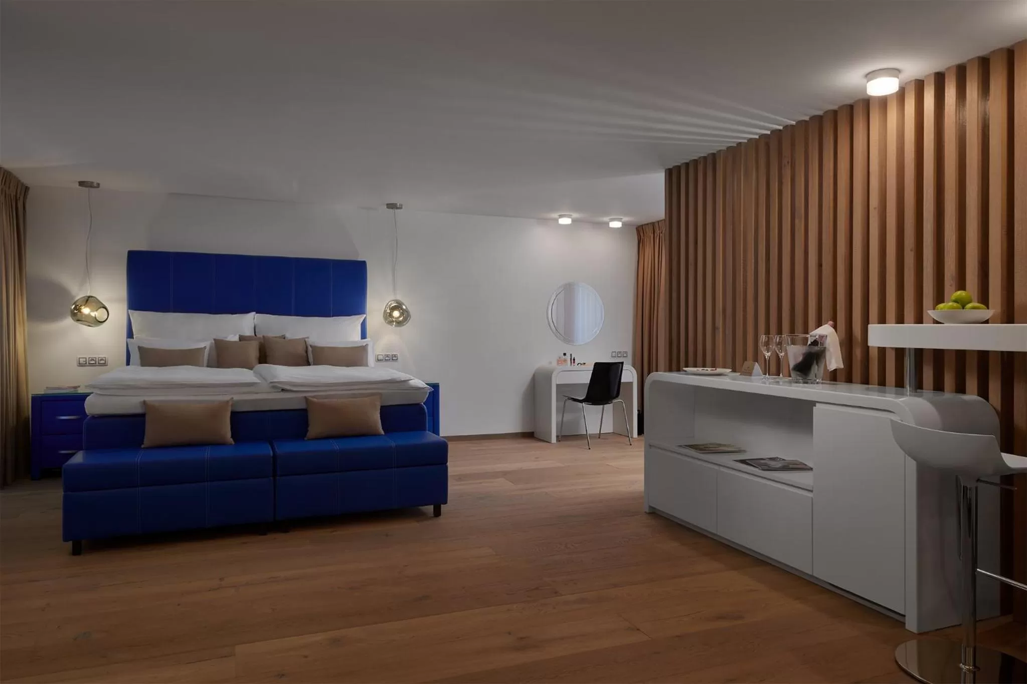 Bed in Hotel Passage