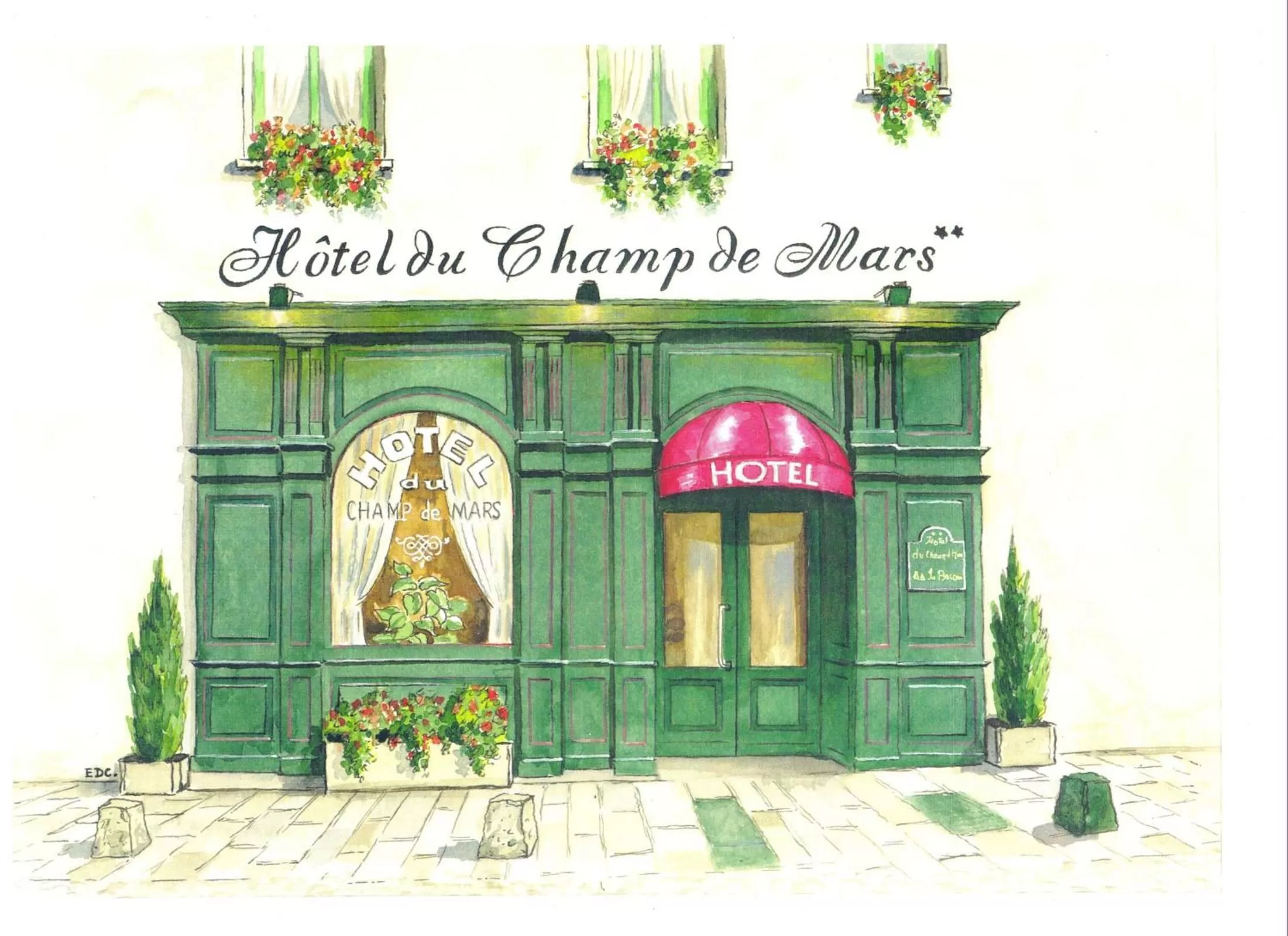 Facade/entrance in Contact Hôtel du Champ de Mars de Saint-Brieuc