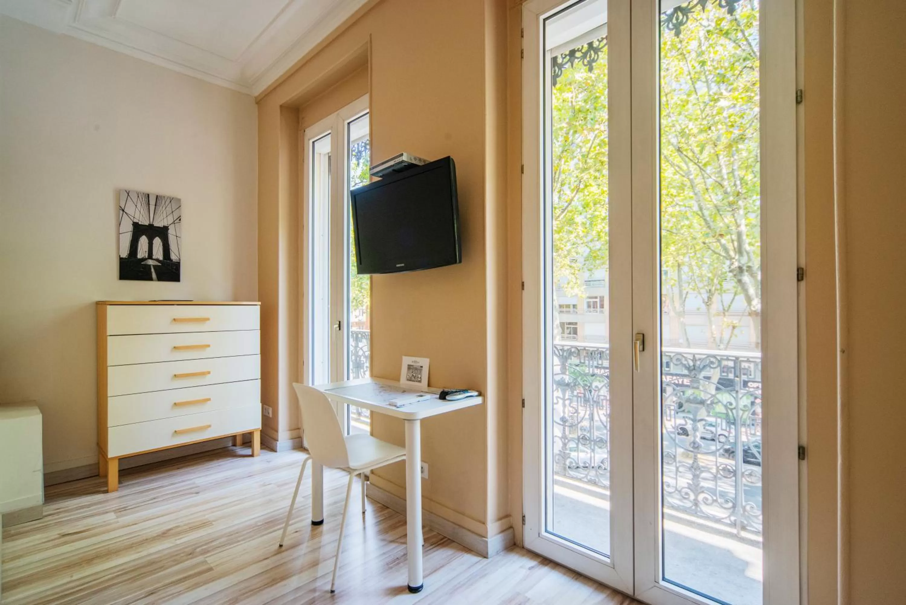 Decorative detail, Bed in Residence Metropole Toulouse