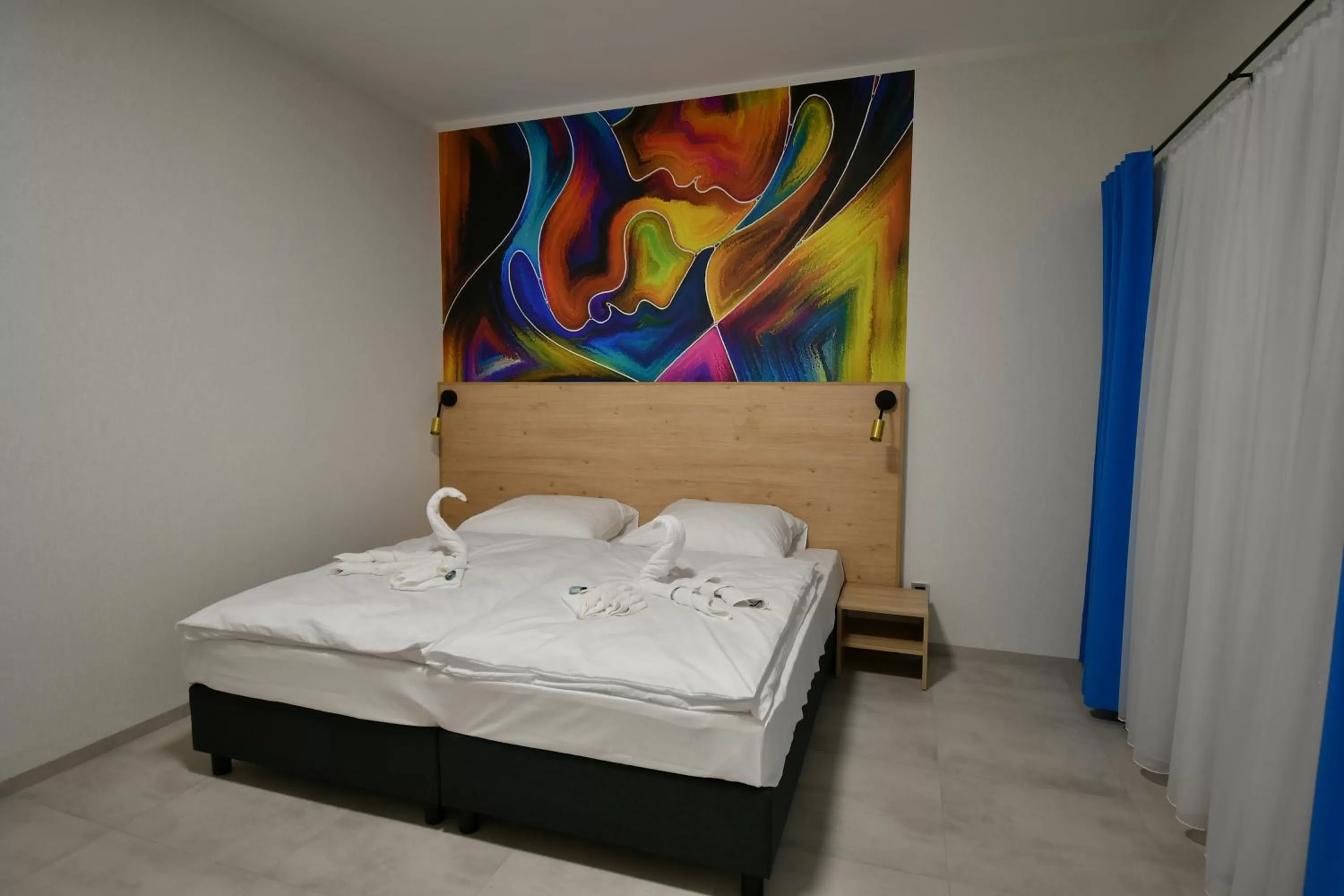 Photo of the whole room, Bed in Za Bunkrem