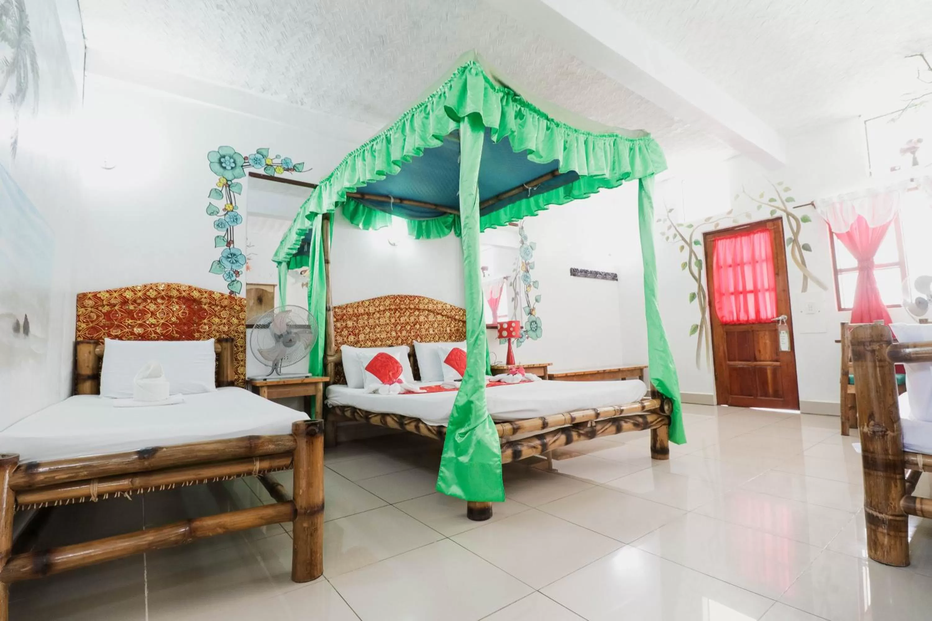 Photo of the whole room, Bed in Kokosnuss Garden Resort