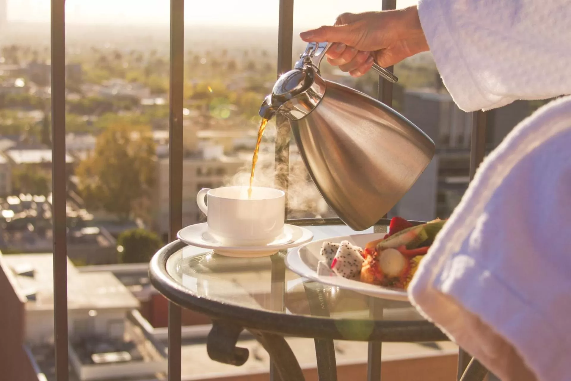Balcony/Terrace in Beverly Wilshire, A Four Seasons Hotel
