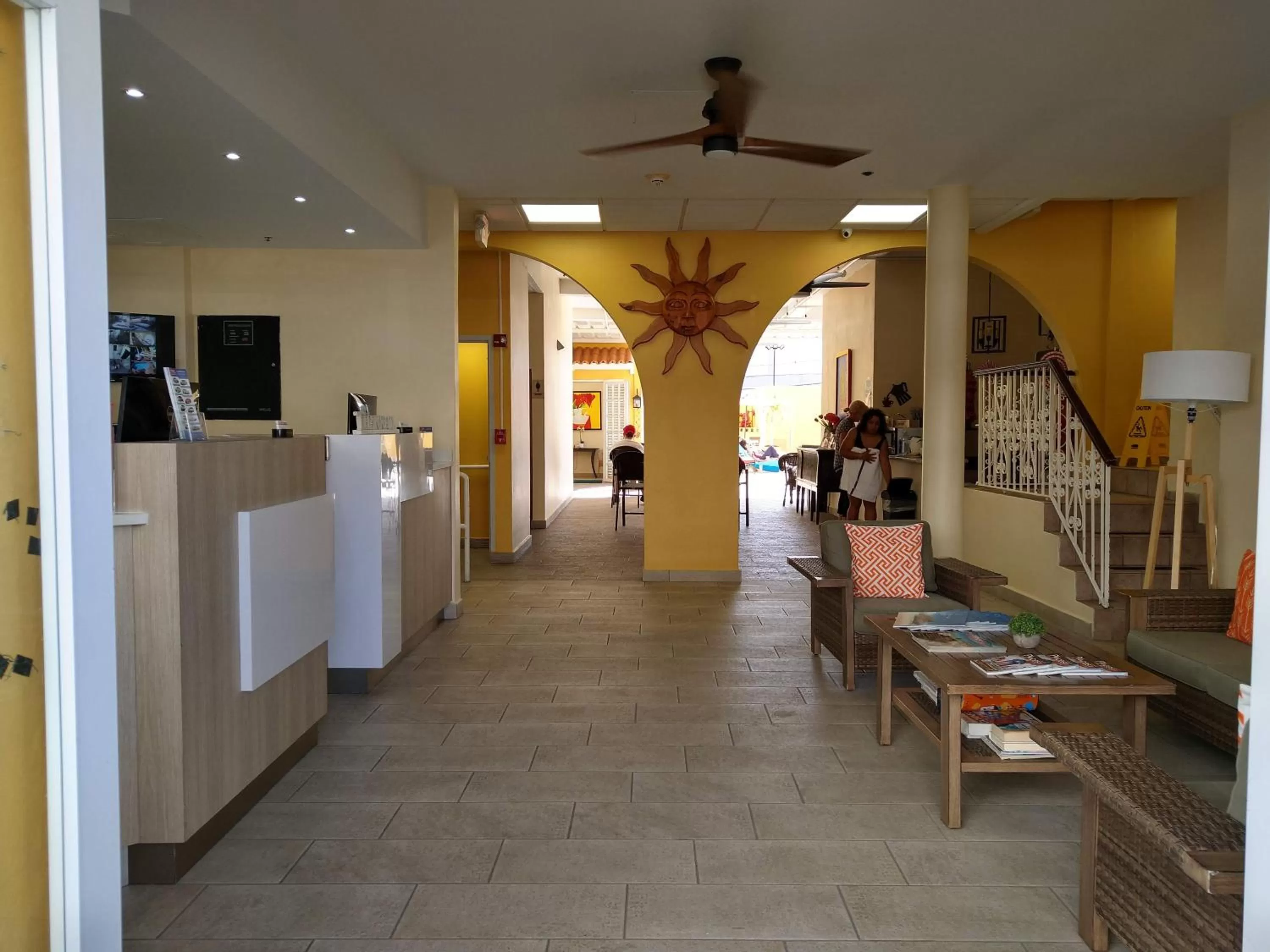 Lobby or reception in Hotel Villa del Sol