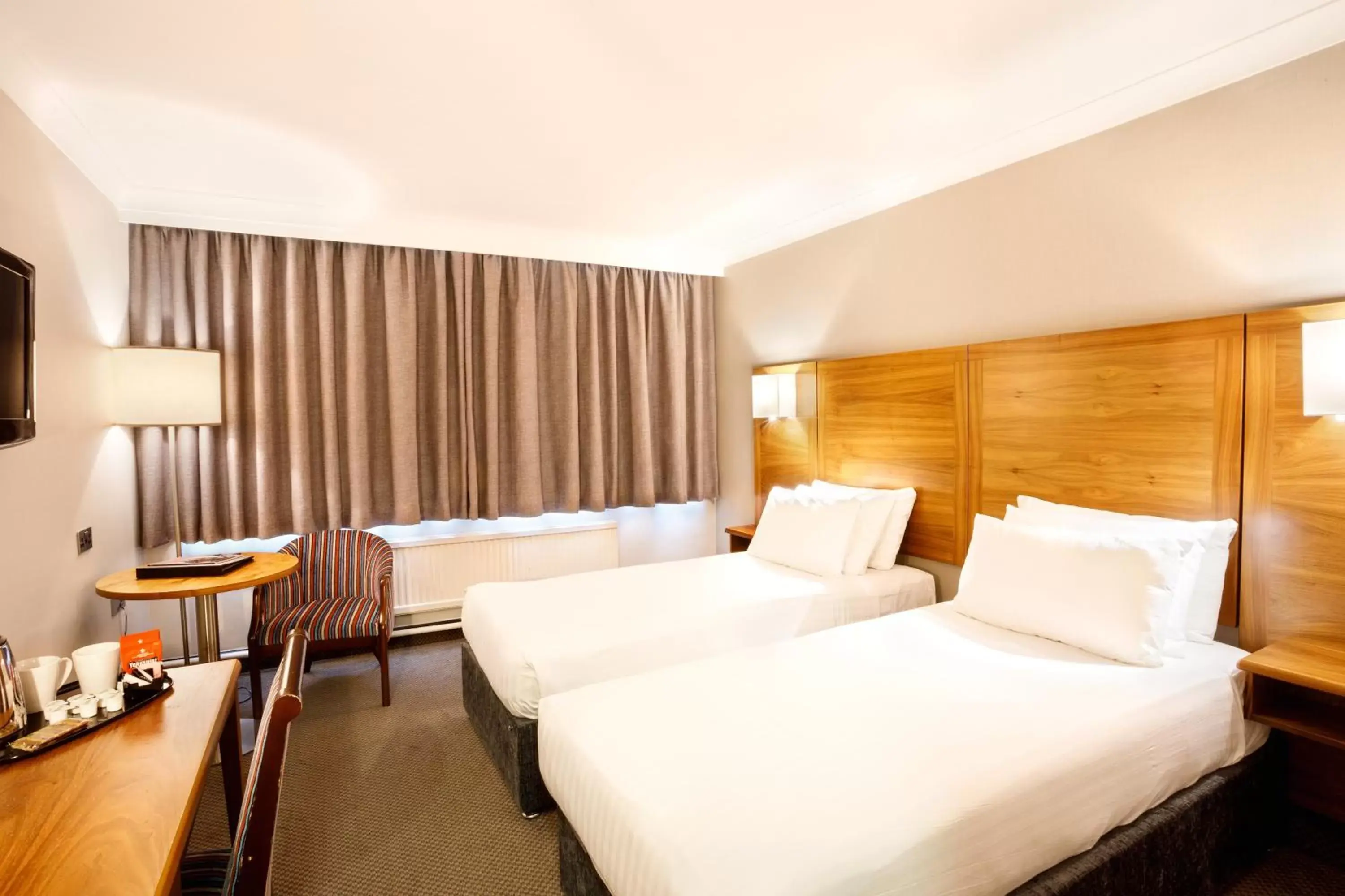 Twin Room - Disability Access in Cedar Court Hotel Huddersfield Twin Room - Disability Access in Cedar Court Hotel Huddersfield