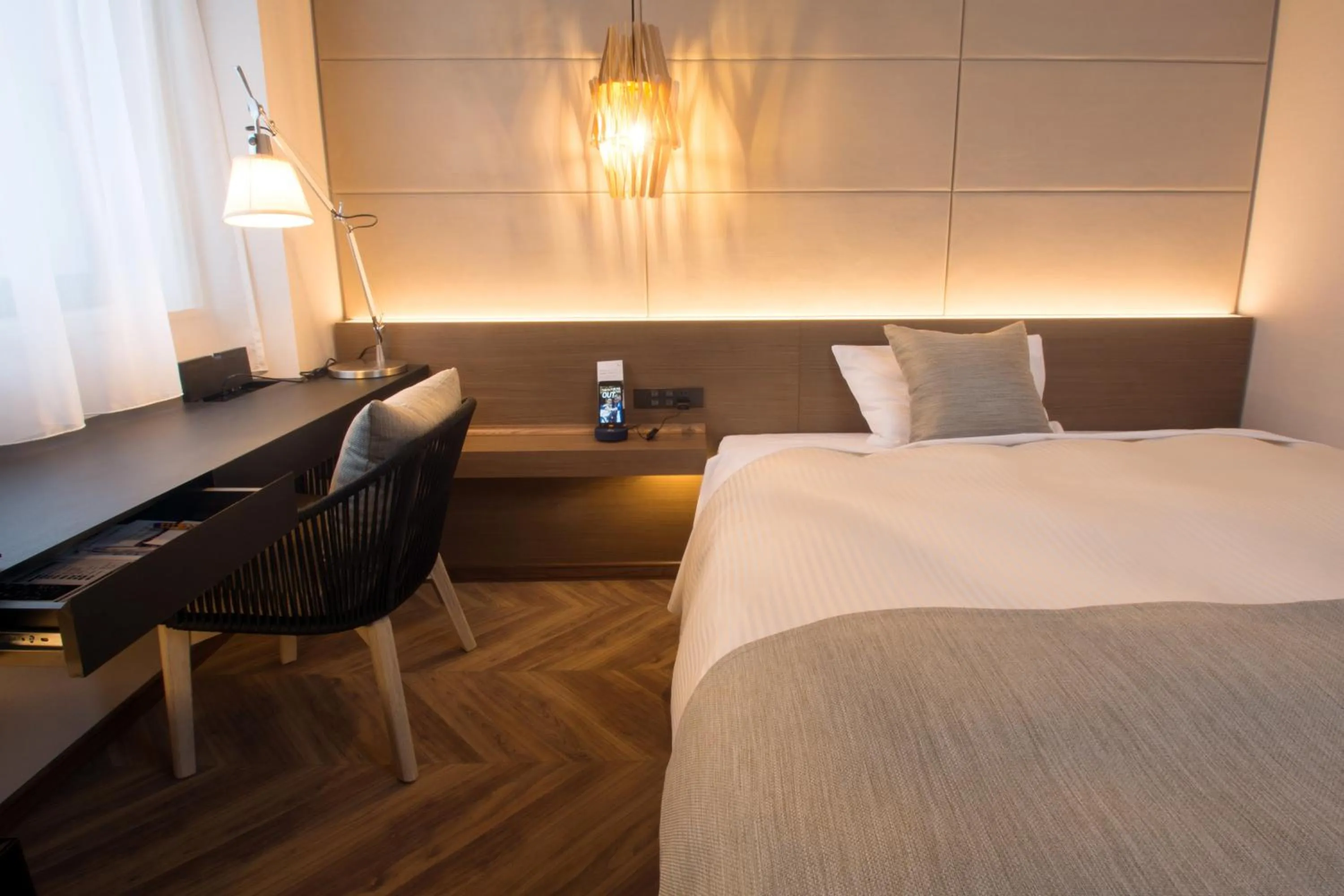 Bed in Hotel Paco Hakodate