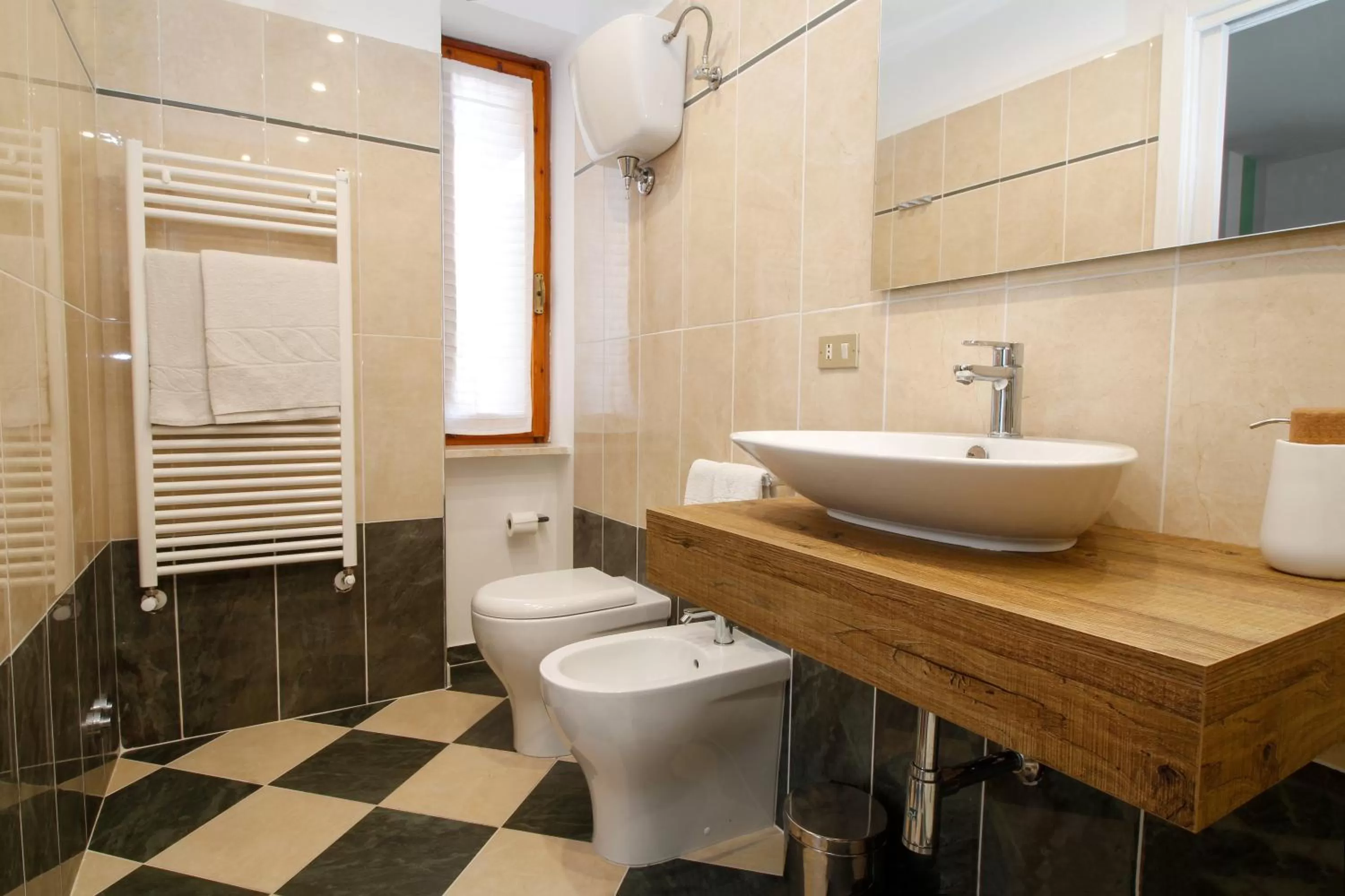 Shower in B&B Dimora Morelli