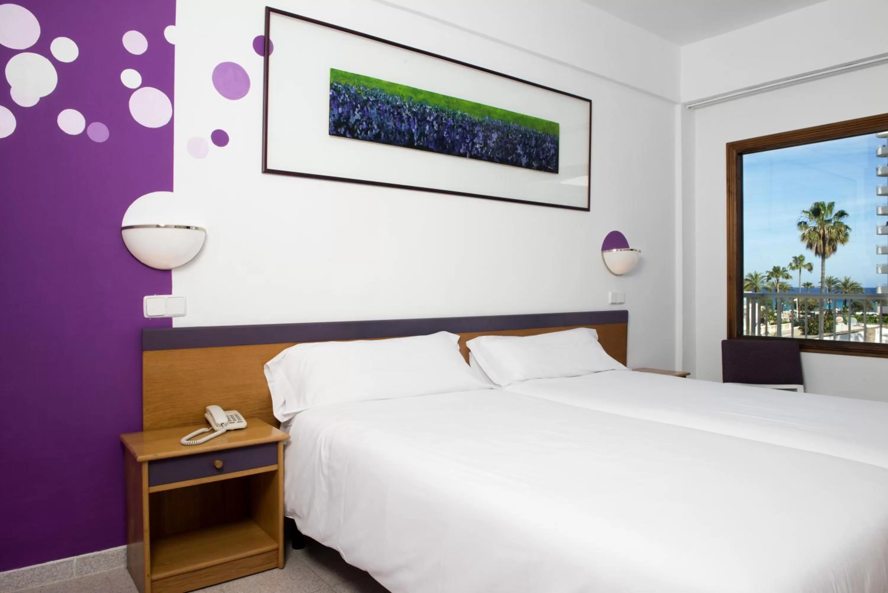 Bedroom, Bed in Villa Miel