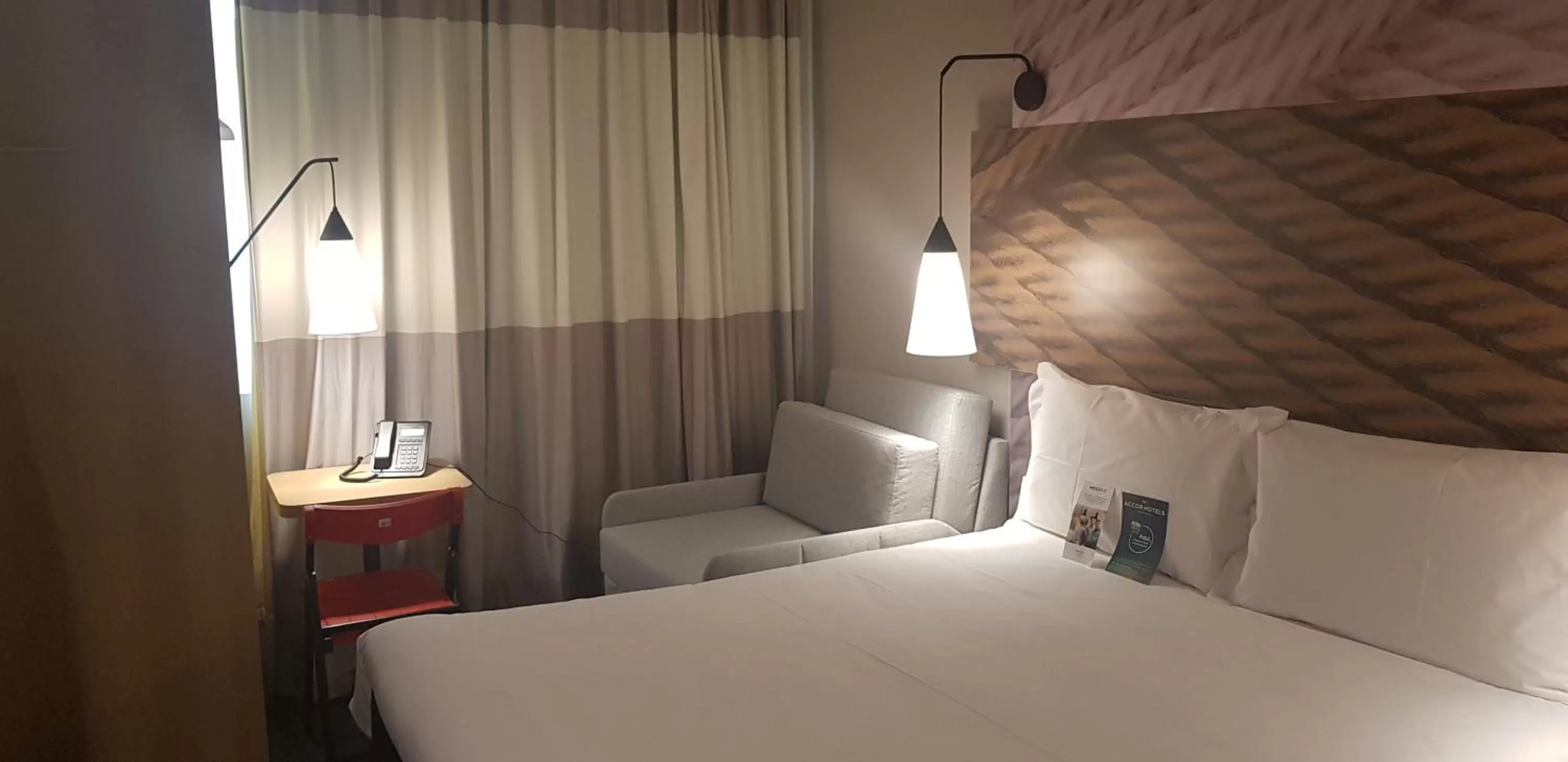 Bed in ibis Carlos Barbosa