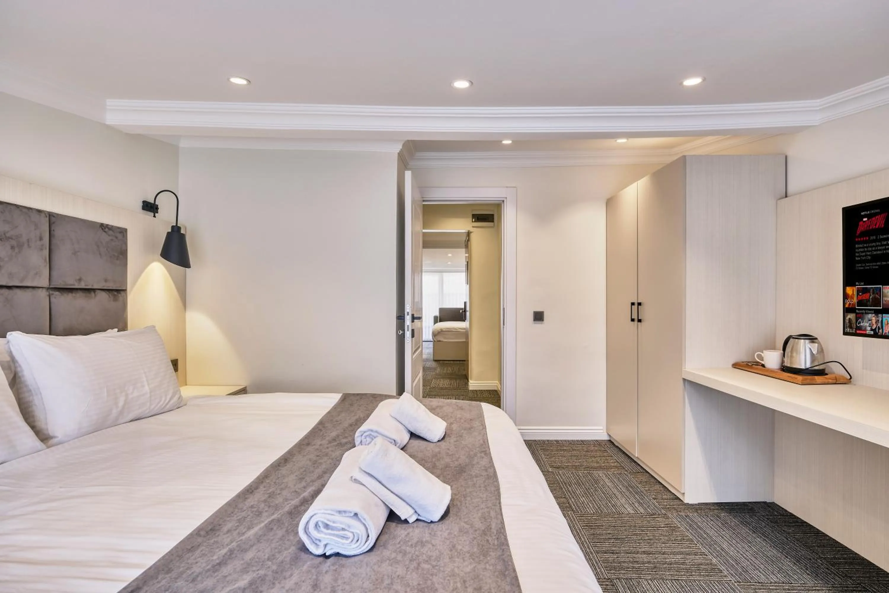 Bed in Hub Suite Istanbul