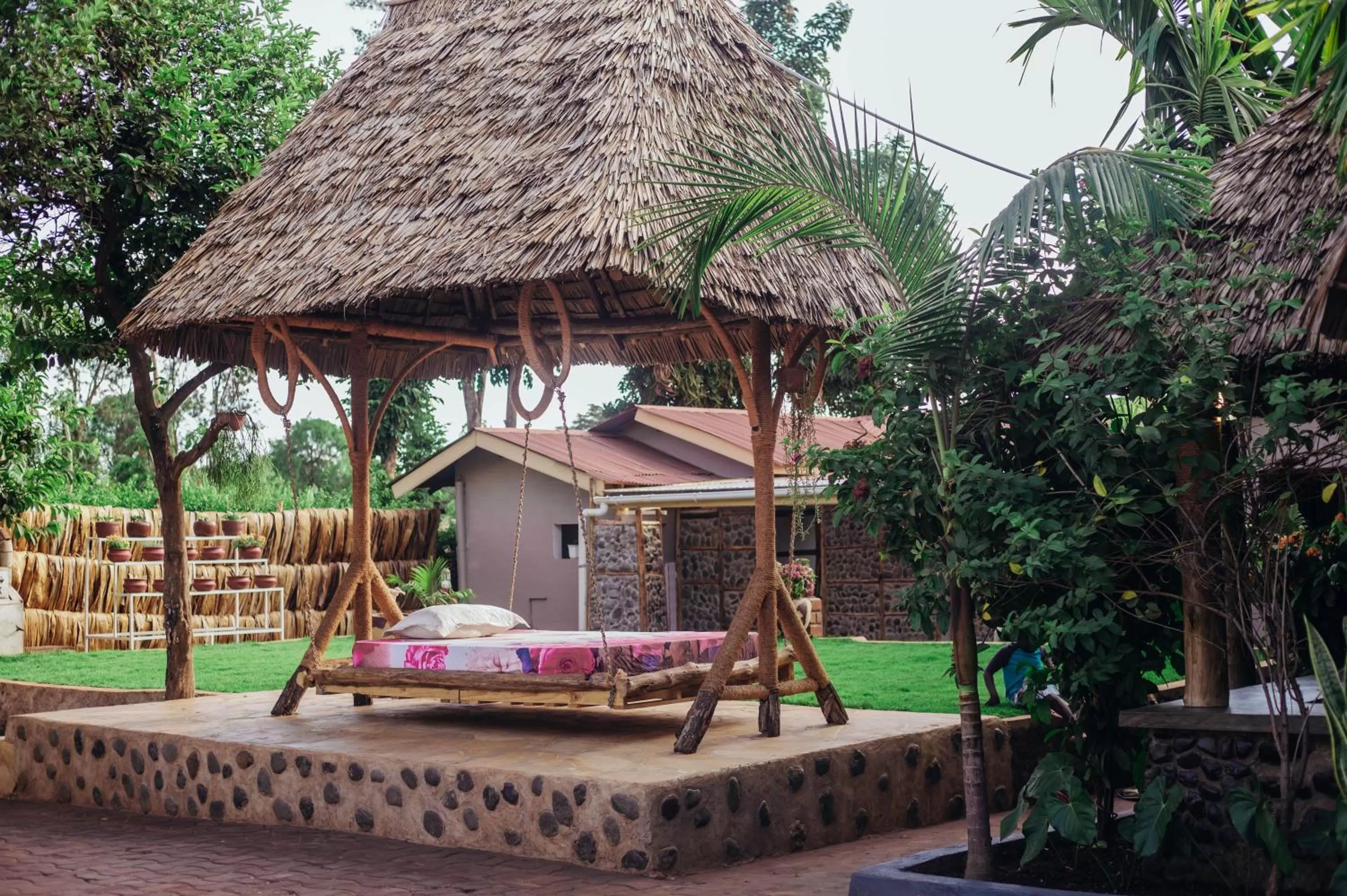 Children play ground in Kilimanjaro Scenic Homestay