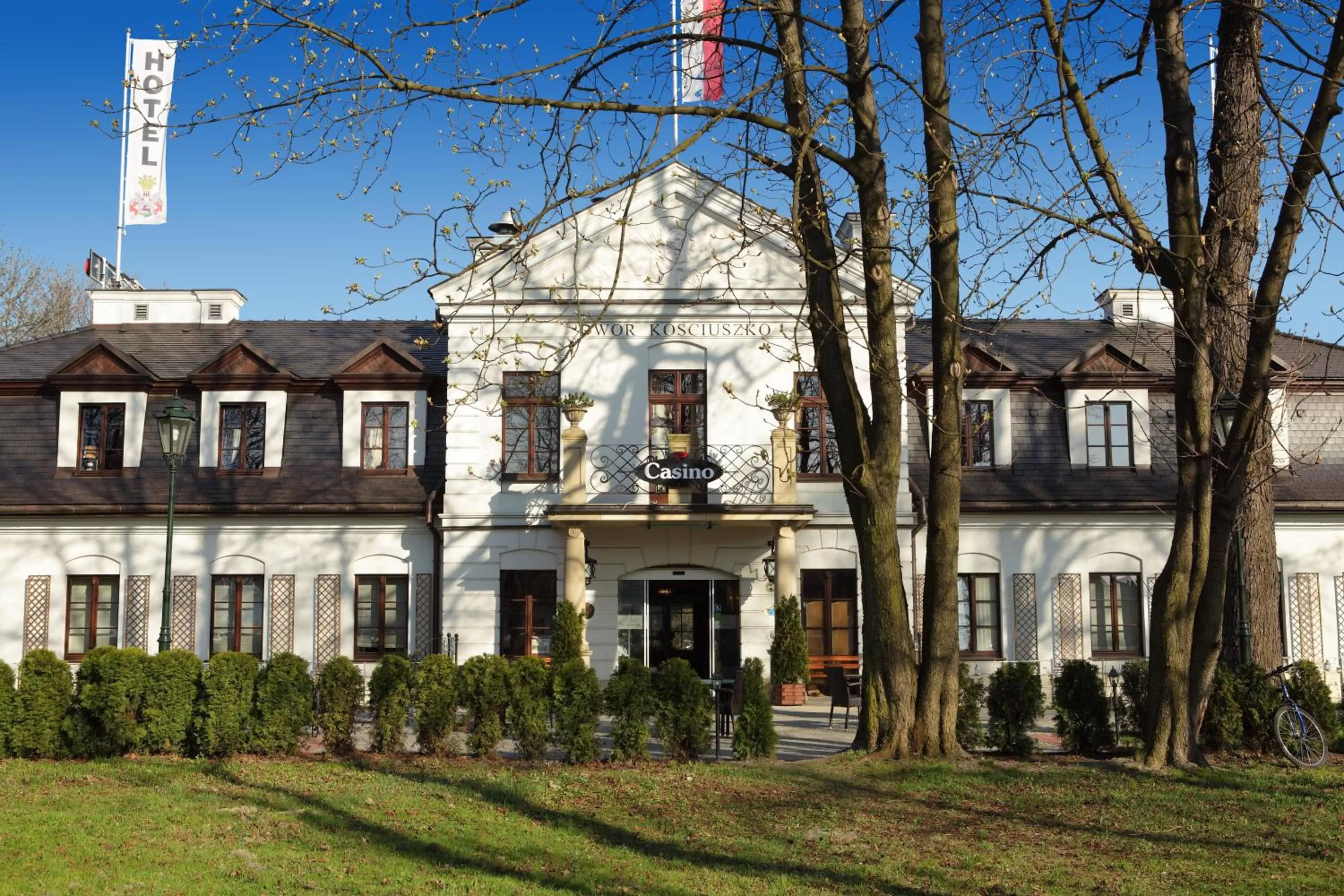 Facade/entrance in Hotel Dwór Kościuszko