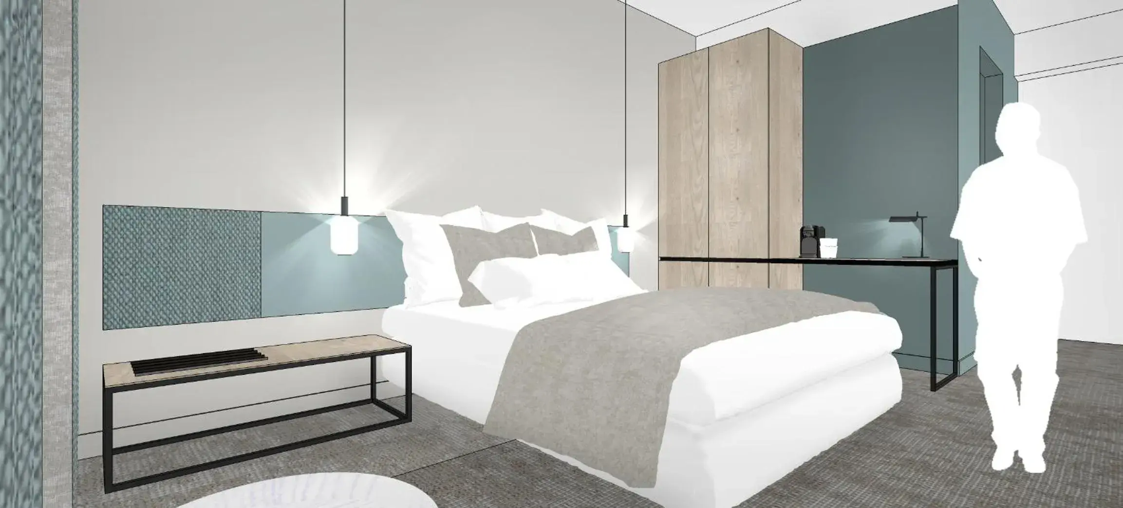 Superior Double Room - single occupancy in Grenshotel de Jonckheer Superior Double Room - single occupancy in Grenshotel de Jonckheer