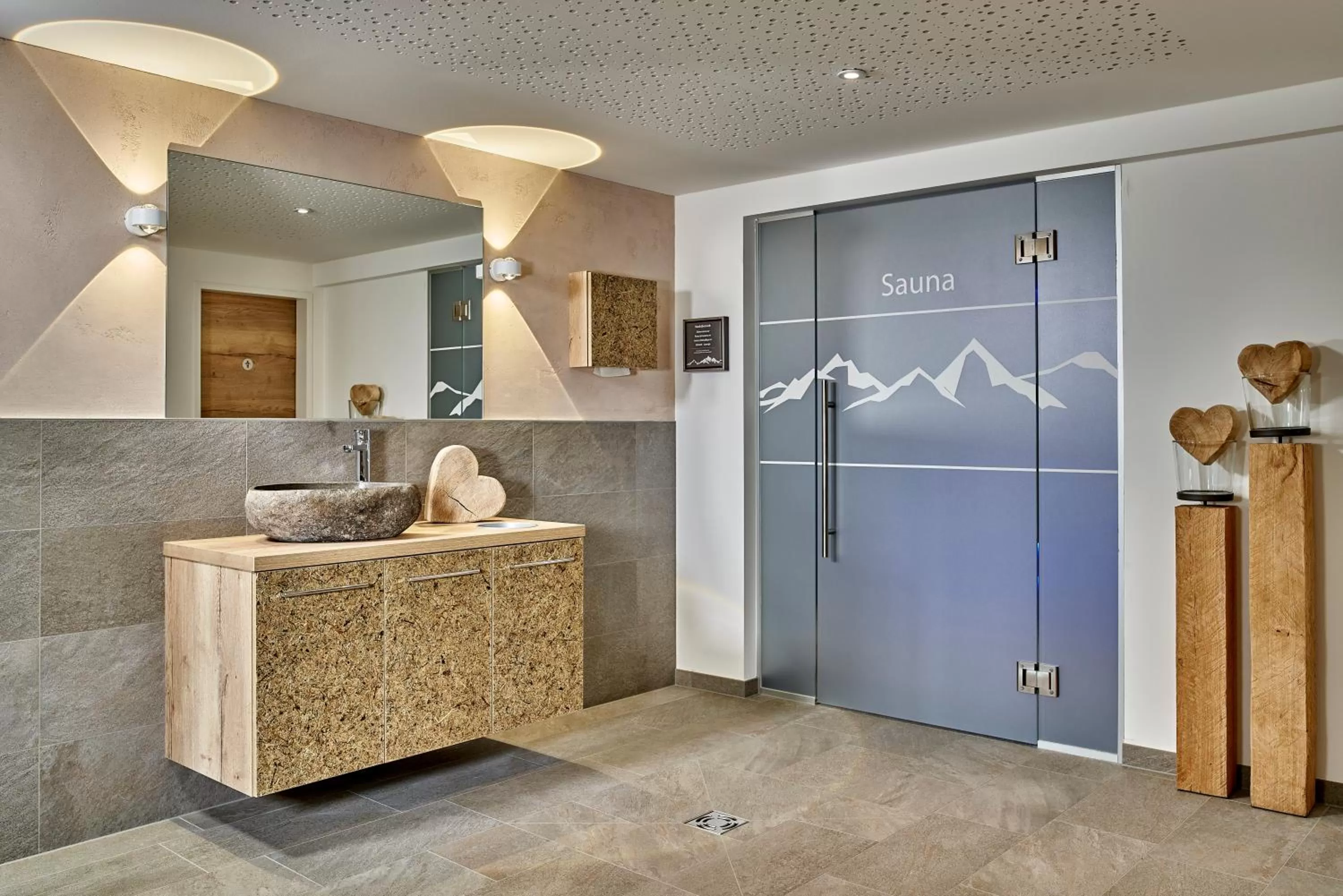 Sauna in Hotel Arzlerhof